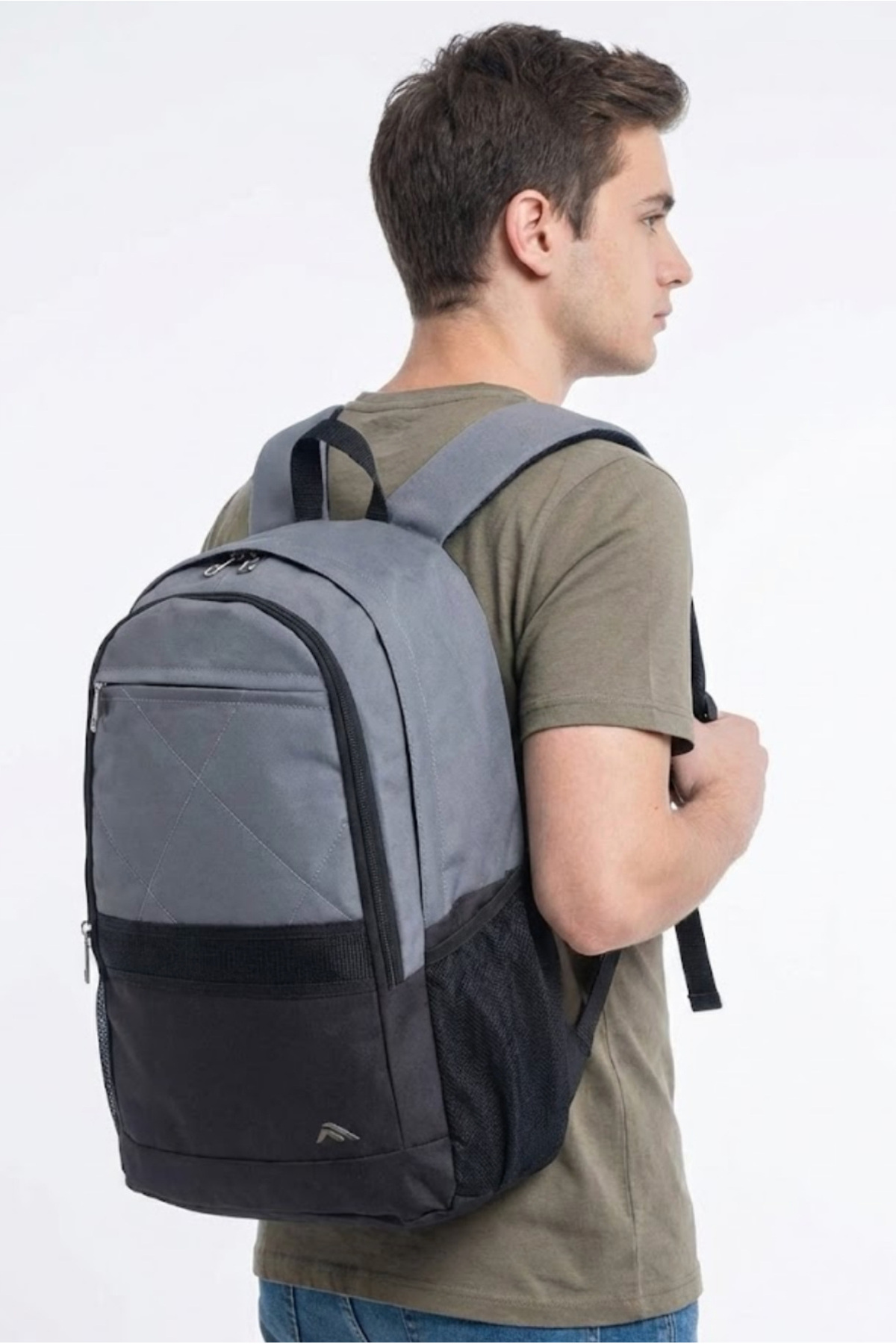 Byhakan Pl-0303 Unisex Okul Ve Seyahat Çantası Füme görsel 3