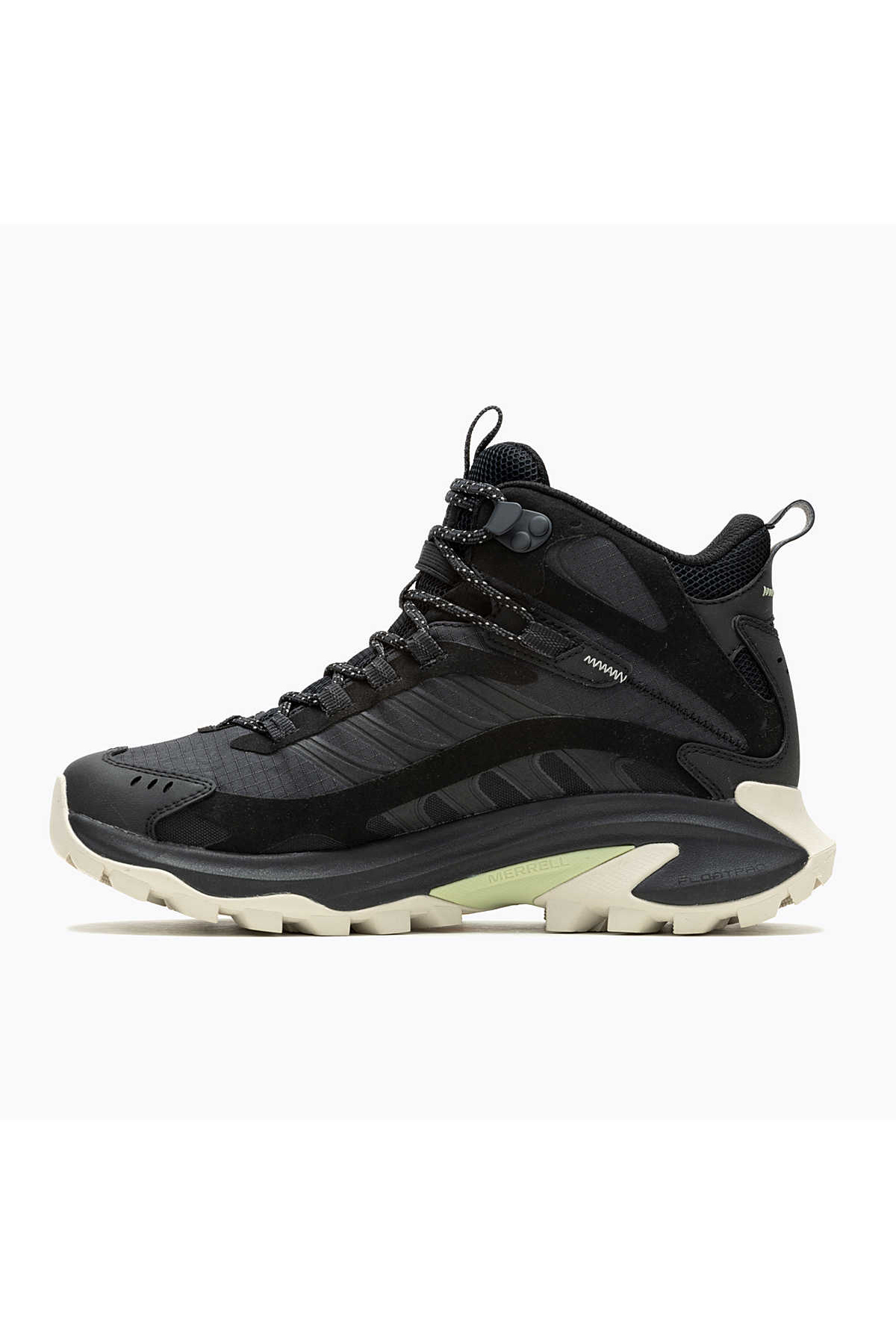 Merrell J037826 MOAB SPEED 2 MID GTX Kadın Outdoor Yürüyüş botu Siyah Gri görsel 5