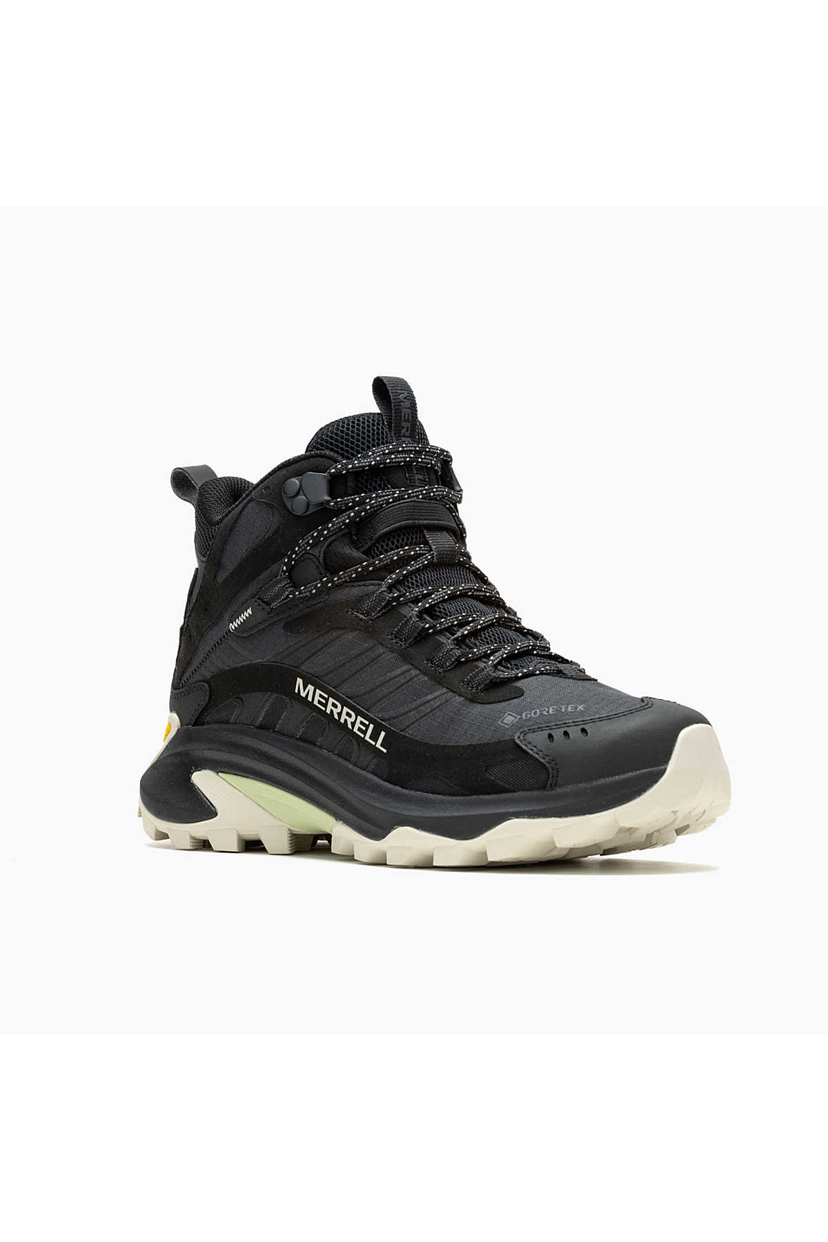 Merrell J037826 MOAB SPEED 2 MID GTX Kadın Outdoor Yürüyüş botu Siyah Gri görsel 4