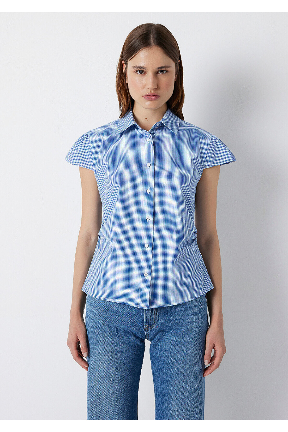Pötikare Gömlek Slim Fit / Dar Kesim 1220431-83154 — سرمه‌ای — تصویر 3 از 8