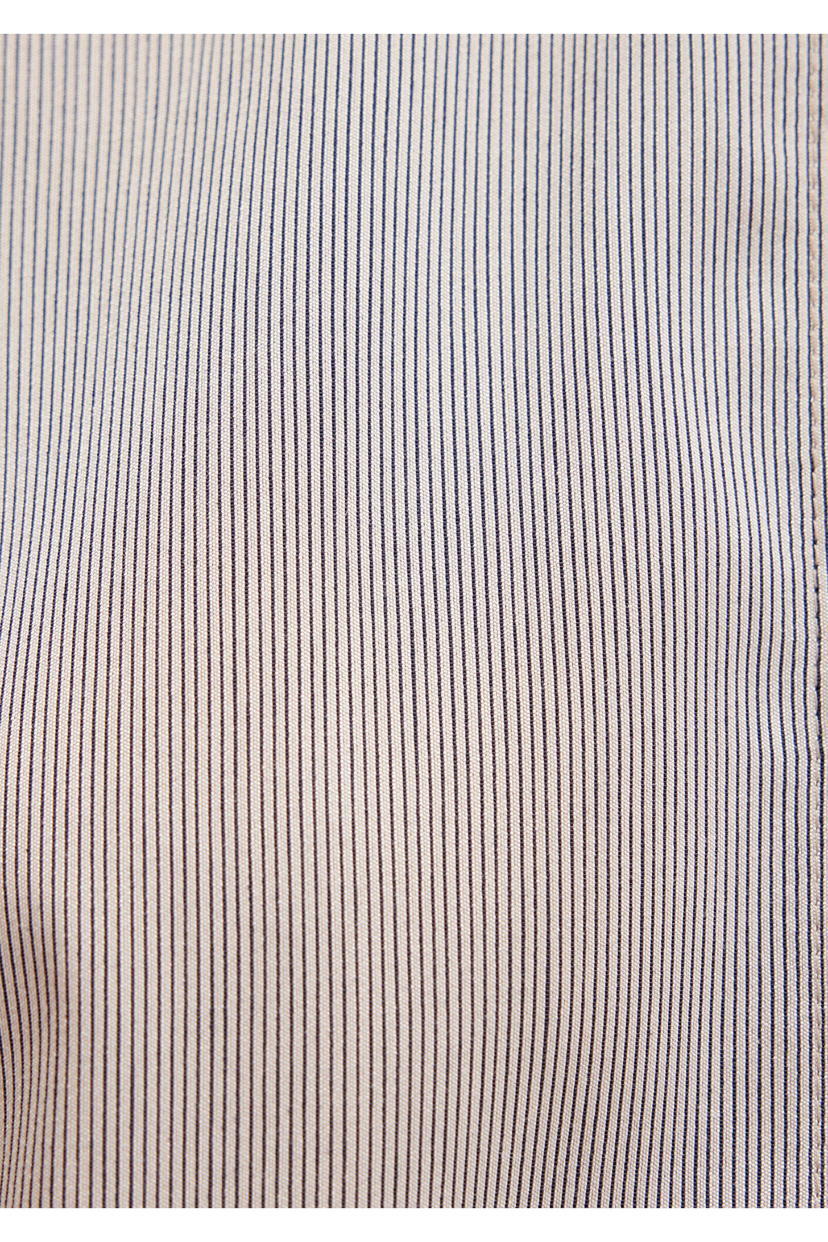 Çizgili Gömlek Slim Fit / Dar Kesim 1211339-85431 — خاکستری 1211339-o — تصویر 6 از 6