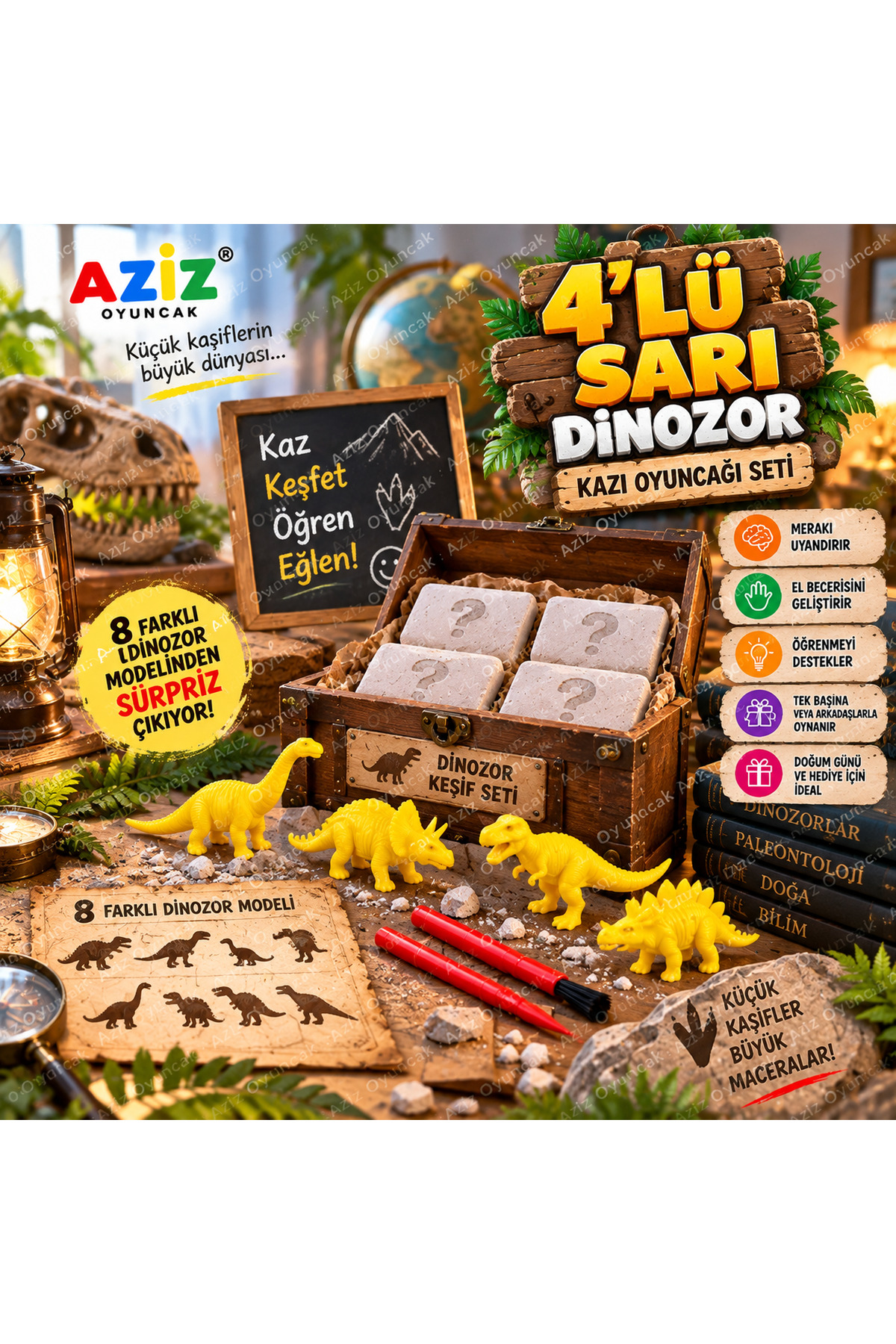 4GBメモリ　17点セット　まとめ AZİZ OYUNCAK 💛 🌿 4 Ad Etkinlik Bilimsel Proje Seti .. Sürpriz