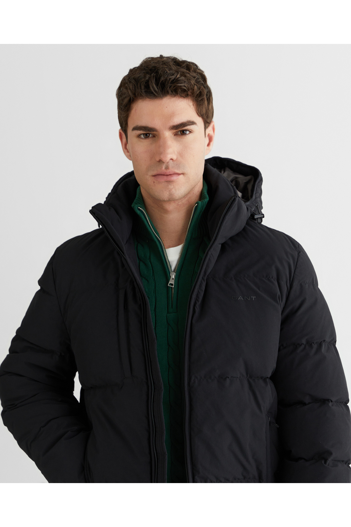 Erkek Siyah Regular Fit Fermuarlı Mont — مشکی TYCD67393102411FC52674800 — تصویر 4 از 7