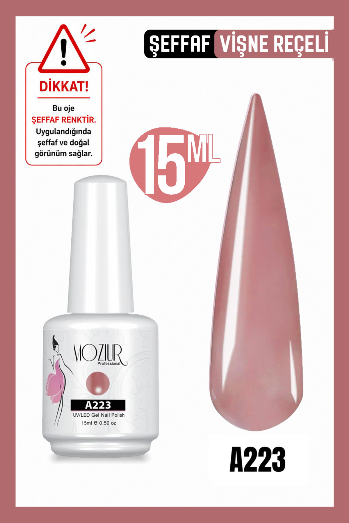 لاک ناخن فرنچ سیکس مدل Nude Transparent Long-Lasting سری 15 میلی‌لیتر سایز بزرگ — رنگارنگ 8683089007409 — تصویر 4 از 8