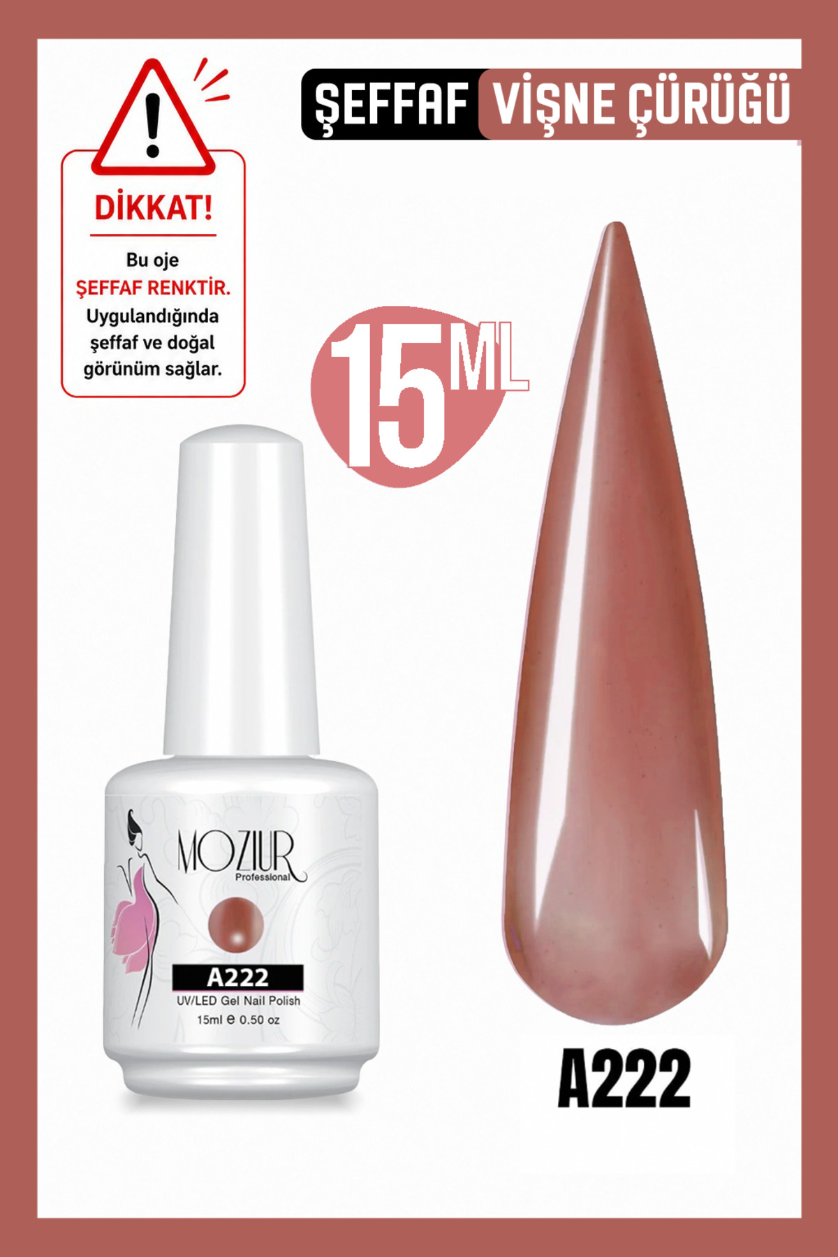 لاک ناخن فرنچ سیکس مدل Nude Transparent Long-Lasting سری 15 میلی‌لیتر سایز بزرگ — رنگارنگ 8683089007409 — تصویر 3 از 8