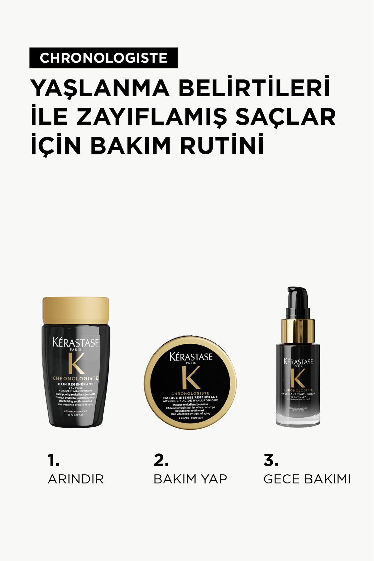 Chronologiste Yaşlanma Belirtileriyle Zayıflayan Saçlar Için Maske 75ml — E4546400 — تصویر 9 از 9