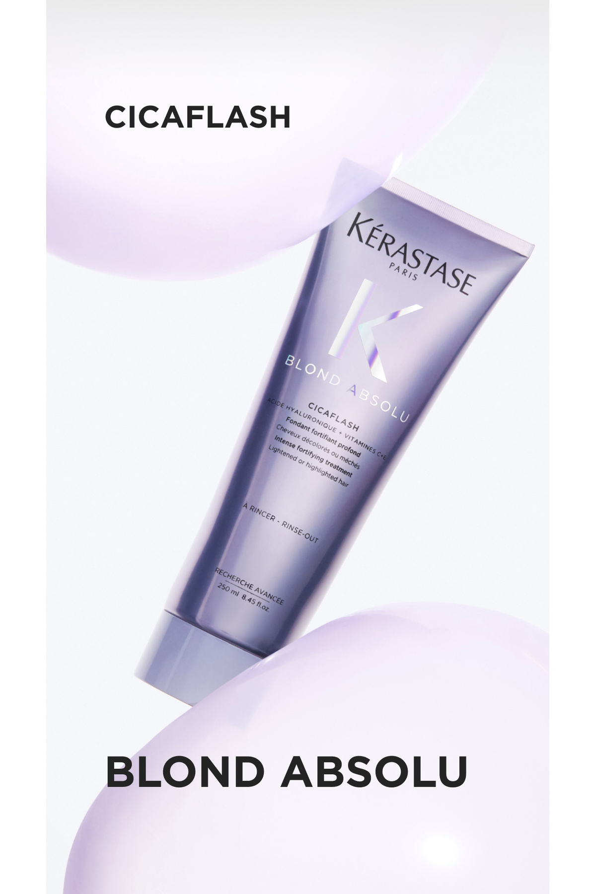 Blond Absolu Cicaflash Sarı Saçlar Için Parlaklık Veren Durulanan Saç Bakım Kremi 250 ml — E2922000 — تصویر 2 از 8