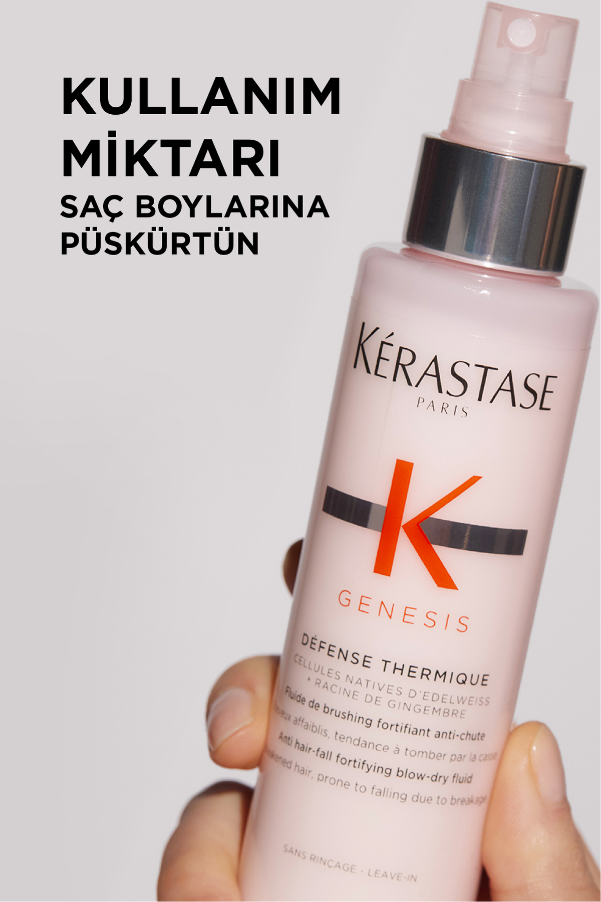 Genesis Défense Thermique Dökülme Karşıtı Güçlendirici Isıdan Koruyucu Saç Spreyi 150 ml — P3386S8117 — تصویر 6 از 8