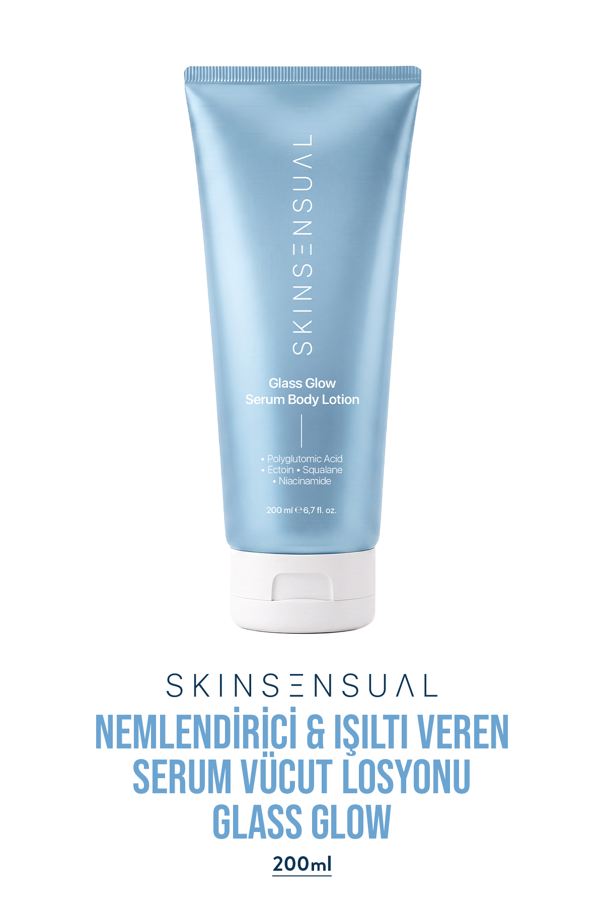 Skin Sensual Glass Glow Serum Body Lotion 200 ml | Nemlendirici Vücut Losyonu...