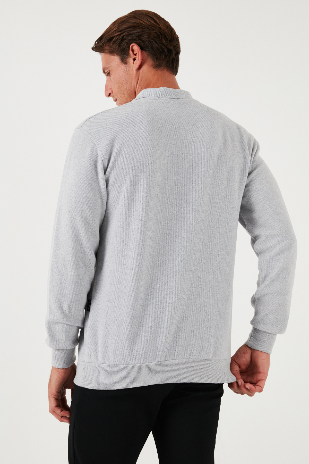 Buratti Pamuk Karışımlı Regular Fit Polo Yaka Kazak Erkek POLO YAKA KAZAK 456223 görsel 6
