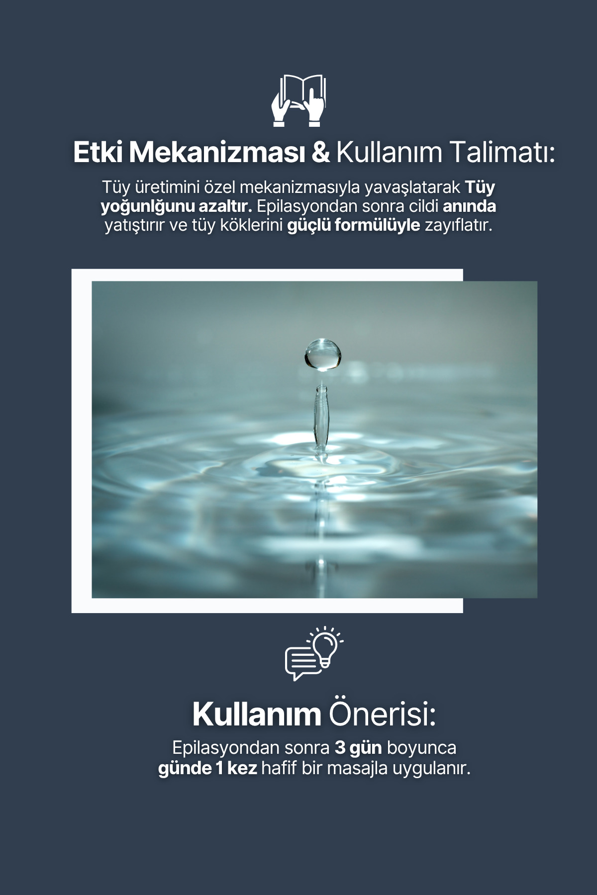 Tüy Azaltıcı Ve lnceltici Nemlendirici Süt Gymnema Sylvestre & Hyaluronik Asit Özlü 100 ml — TYC3MZPAHN172954556773347 — تصویر 6 از 8