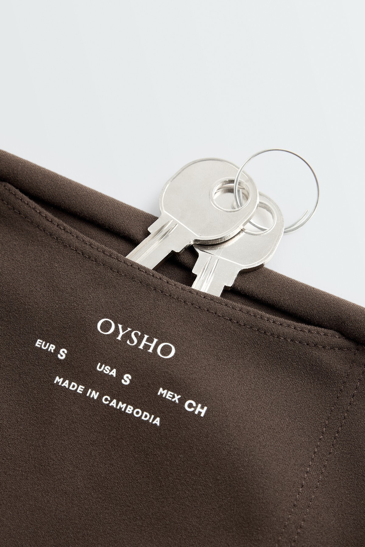 Oysho Yüksek belli 40 cm kapri Comfortlux tayt görsel 7