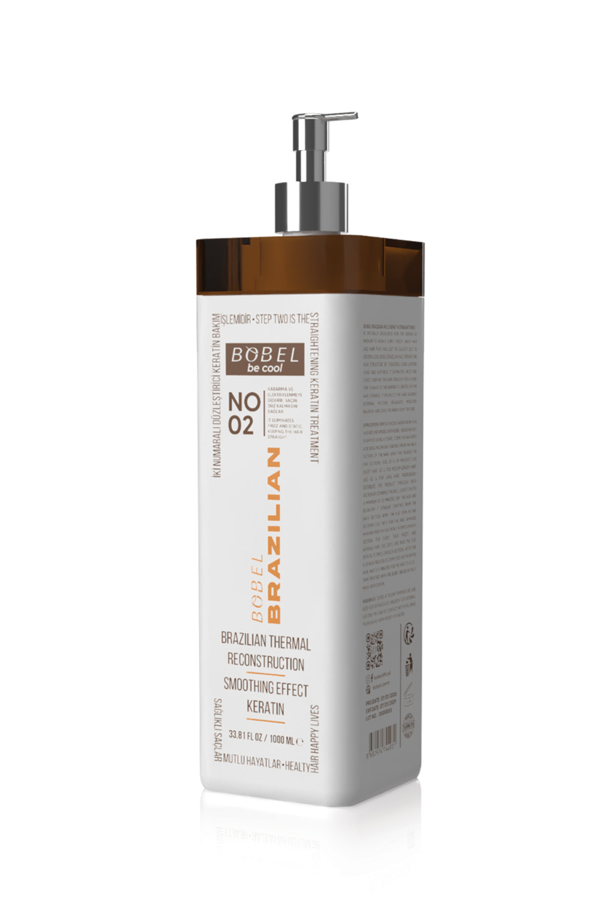 Brazilian No:2 Keratin Düzleştirici — BRAZILIAN02 — تصویر 3 از 3