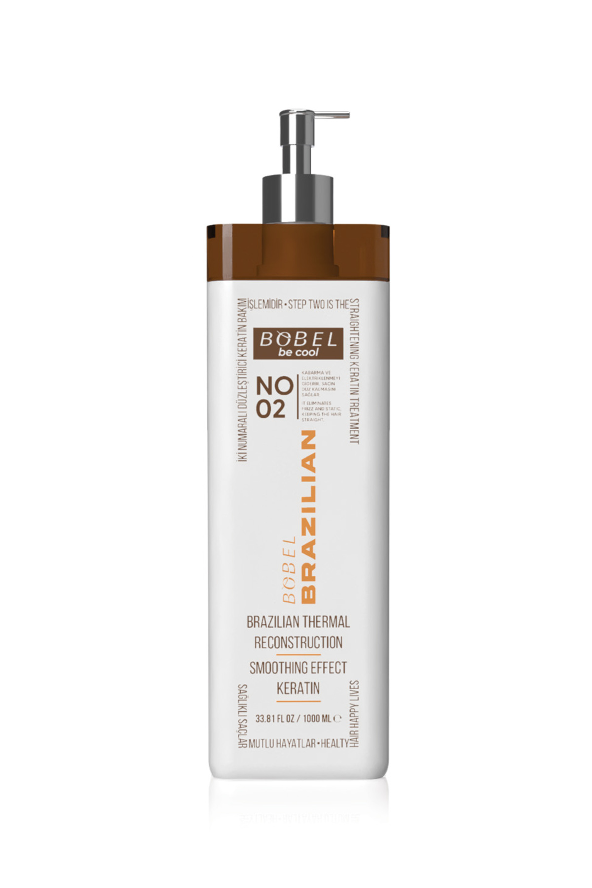 Bobel Brazilian No:2 Keratin Düzleştirici — BRAZILIAN02