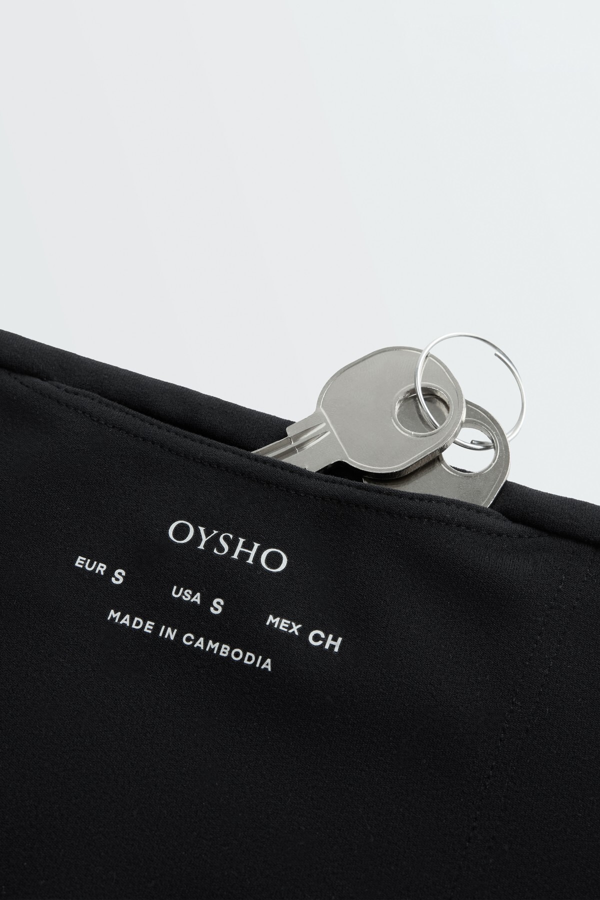 Oysho 25 cm bisikletçi High rise Comfortlux tayt görsel 8