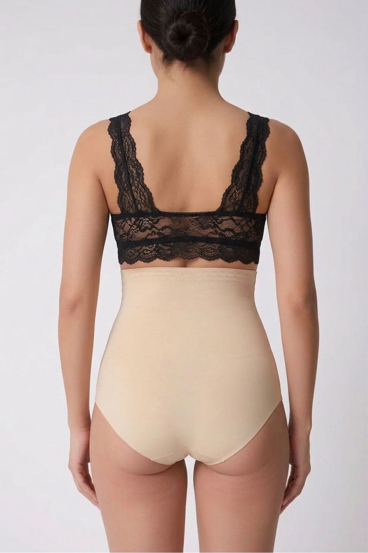 SWEETKORSE Slip Korse Göbek Alt Karın, Bel ve Basen Toparlayıcı Yüksek Bel Korse görsel 3