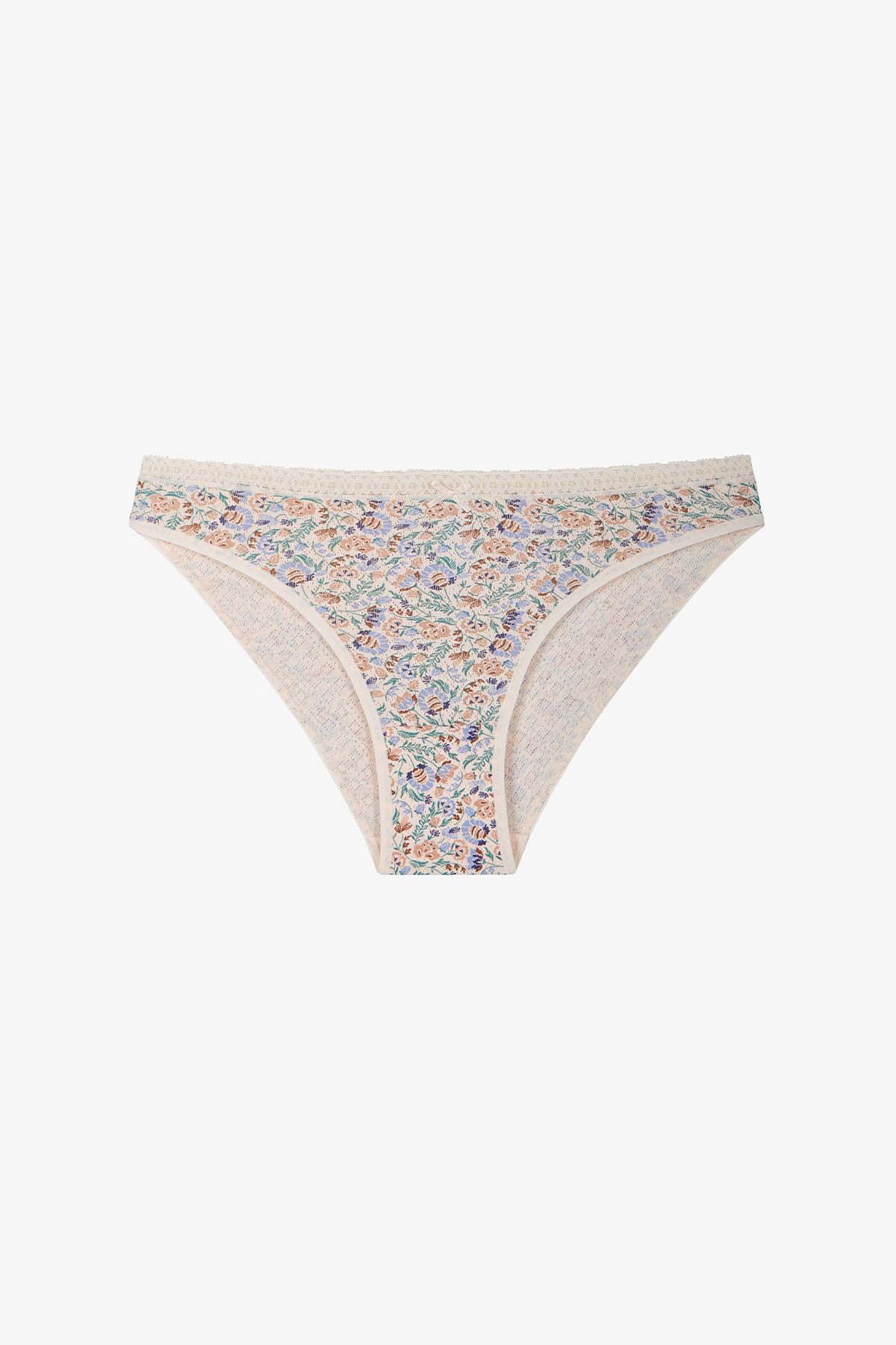 Penti Orient Pointel Şal Desen Desenli 3'lü Slip Külot görsel 3