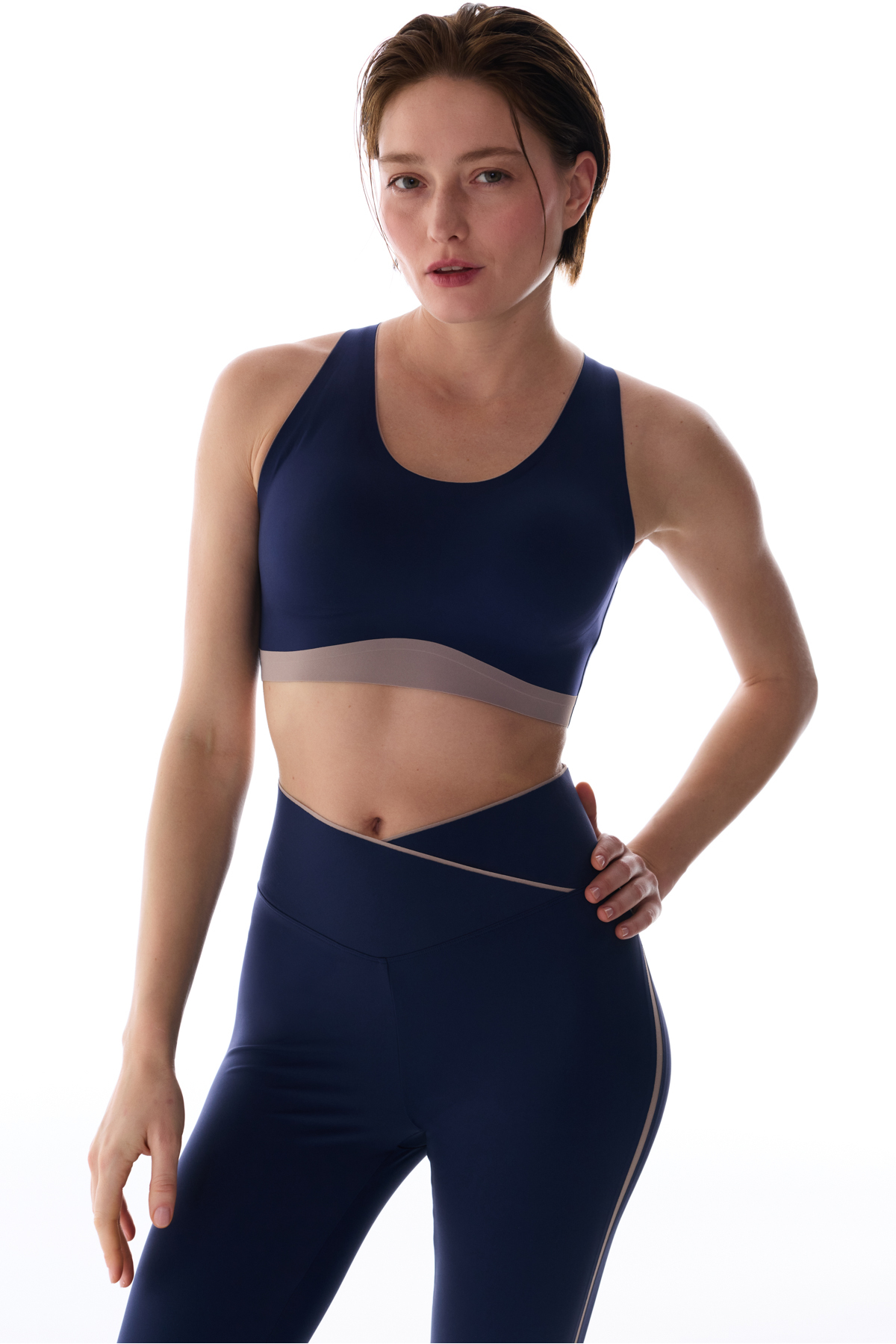 Penti Lacivert Contrast Zero Feel Spor Sütyeni görsel 5