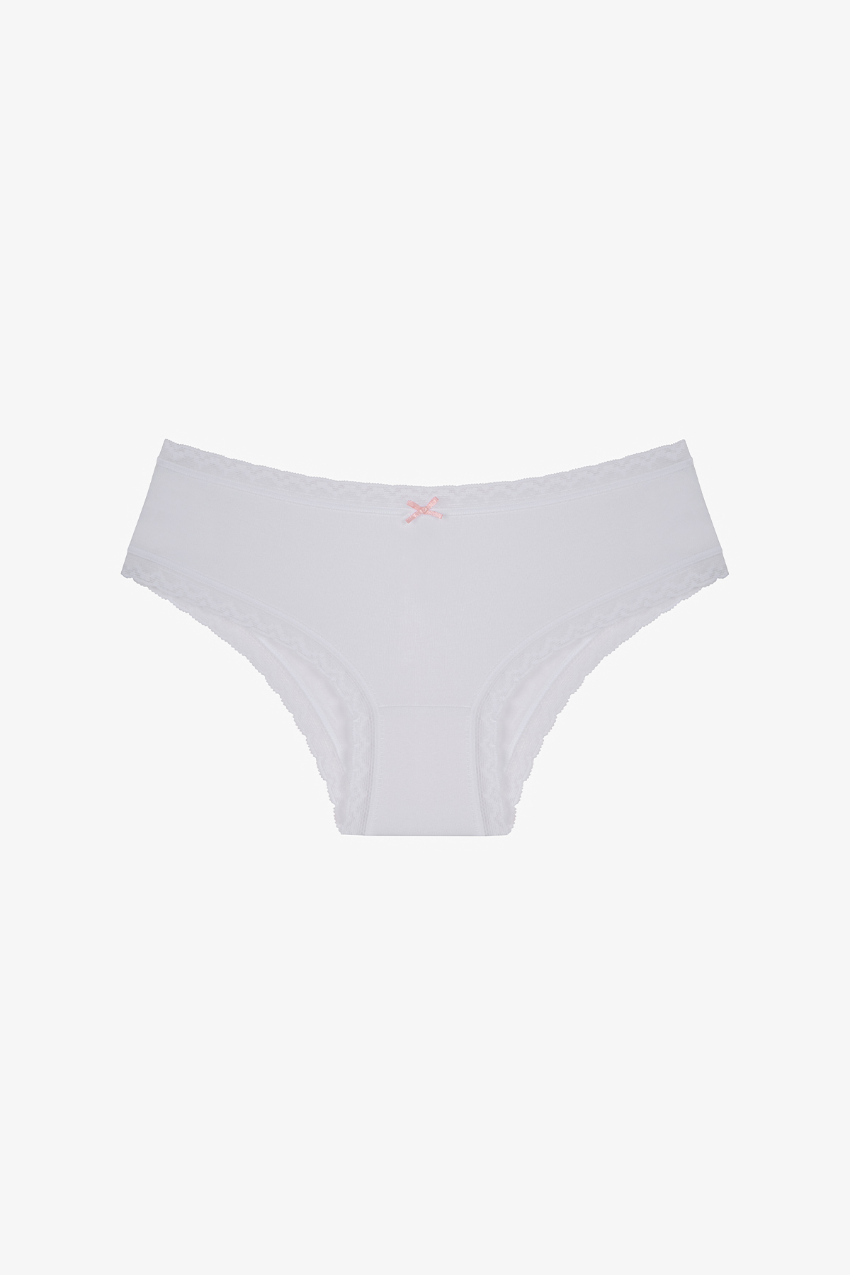 Penti Daily Lace3'lü Pamuklu Bej Hipster Külot görsel 2