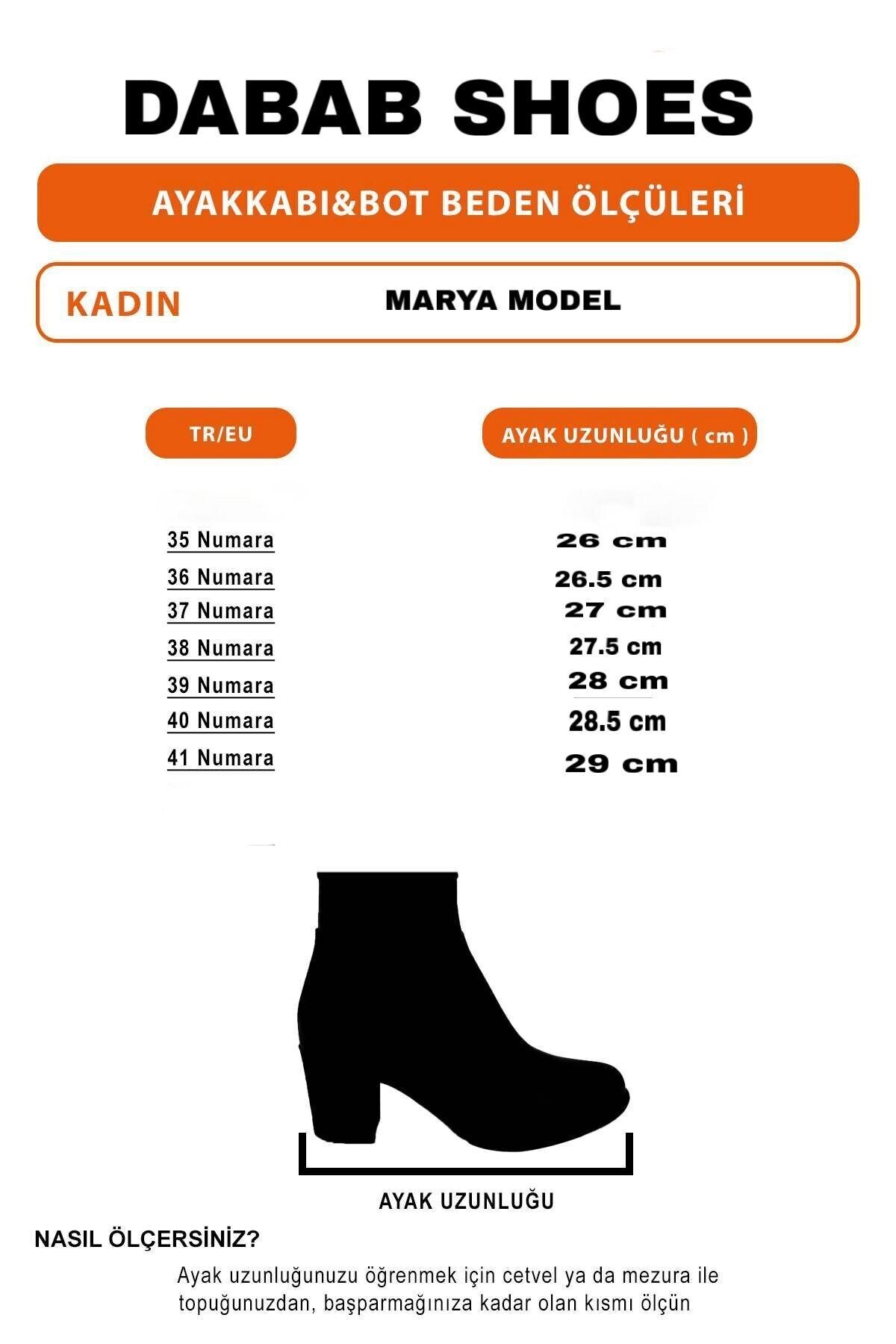 dabab shoes Kadın Marya Nut Rengi Streç Cilt Yandan Fermuar Sivri Burun İnce Topuklu Bot görsel 6