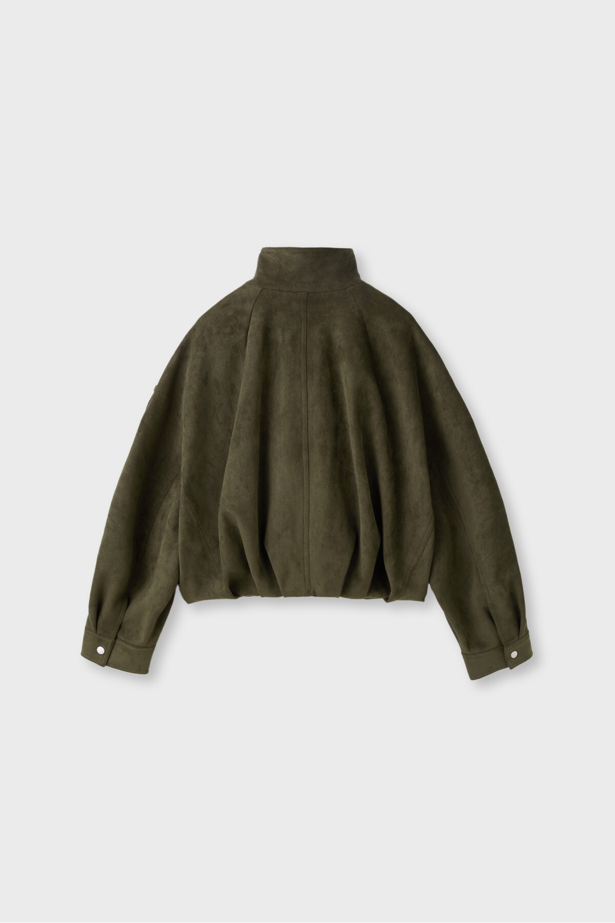 Stradivarius Oversize suni süet ceket görsel 7