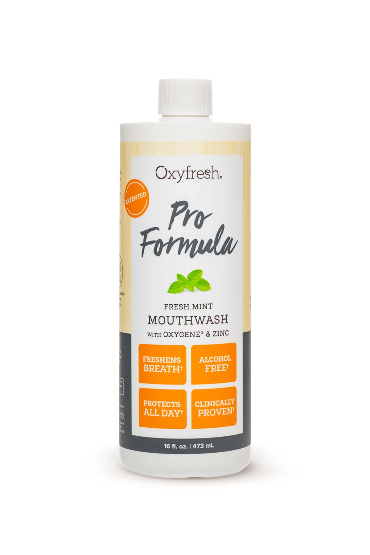 OXYFRESH Florürsüz Çinkolu Ağız Bakım Suyu 473 ml