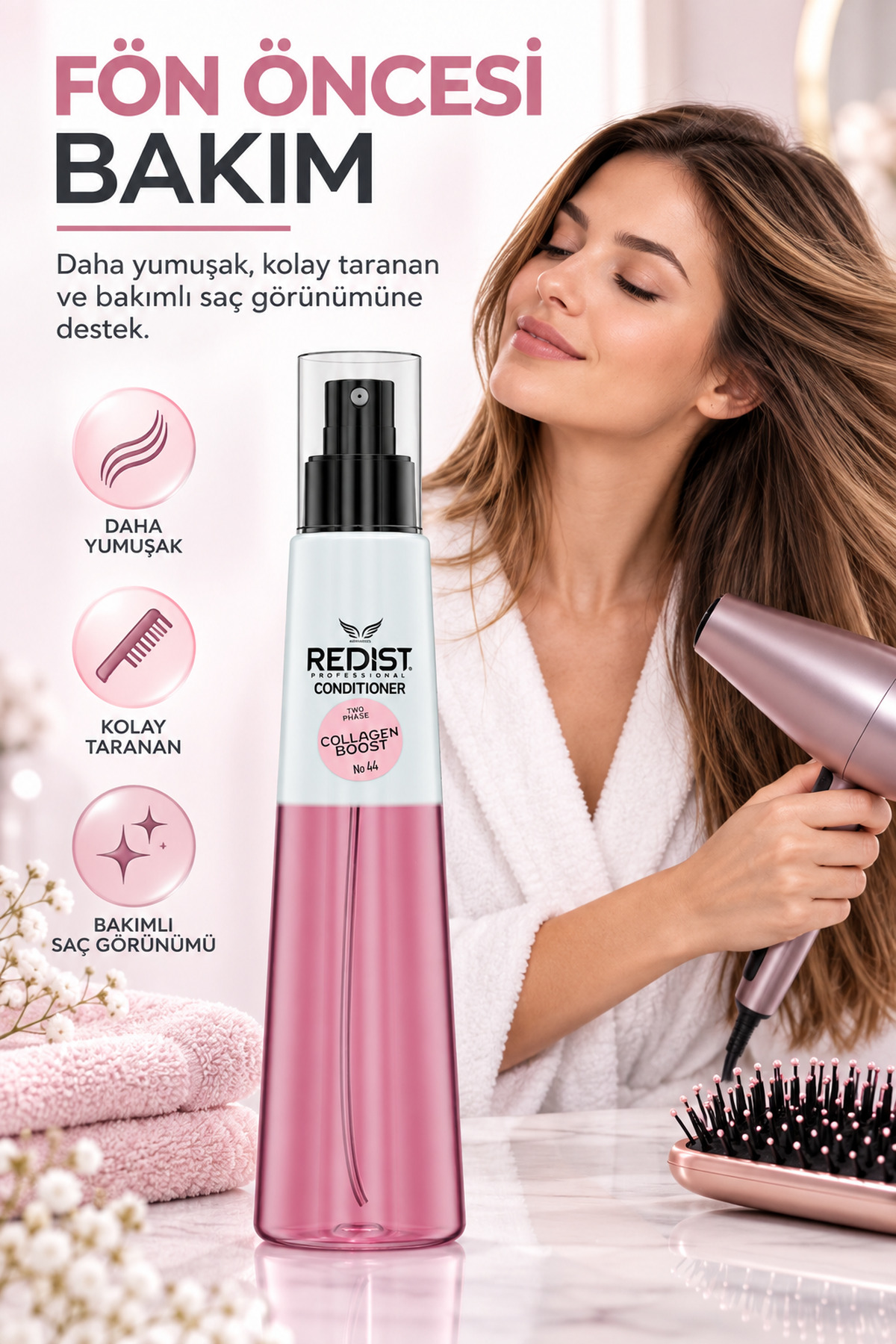 Kolajen Fon Suyu - 225 Ml | Saçınıza Güç Ve Hacim Katın — 8697926026140 — تصویر 3 از 8