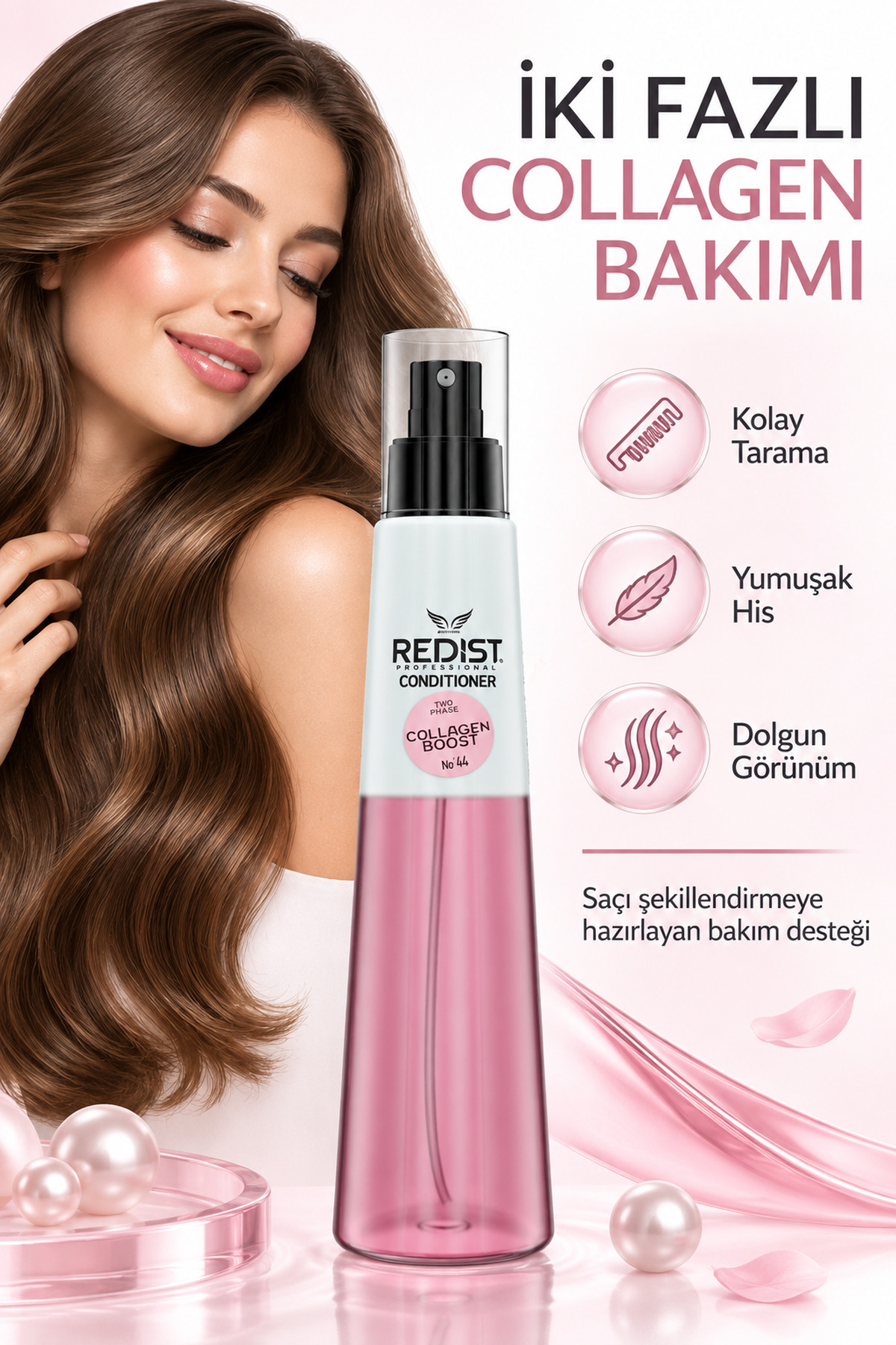 Kolajen Fon Suyu - 225 Ml | Saçınıza Güç Ve Hacim Katın — 8697926026140 — تصویر 2 از 8