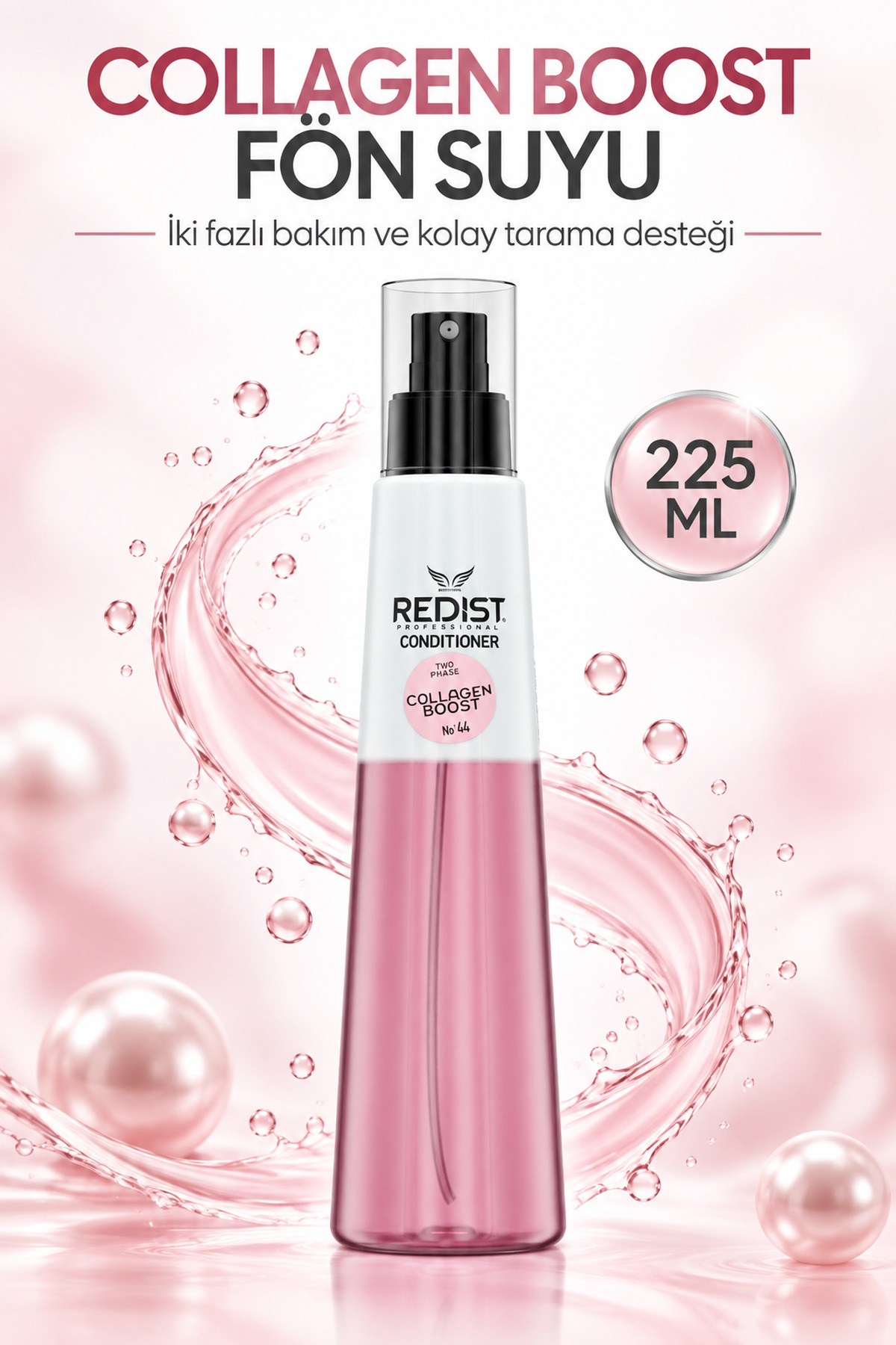 Redist Kolajen Fon Suyu - 225 Ml | Saçınıza Güç Ve Hacim Katın — 8697926026140