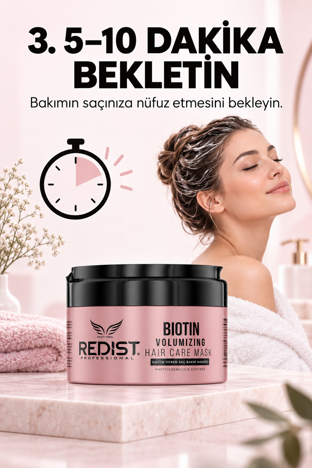 BİOTİN HACİM VEREN SAÇ BAKIM MASKESİ - VEGA250 ML — 8697926026188 — تصویر 7 از 9