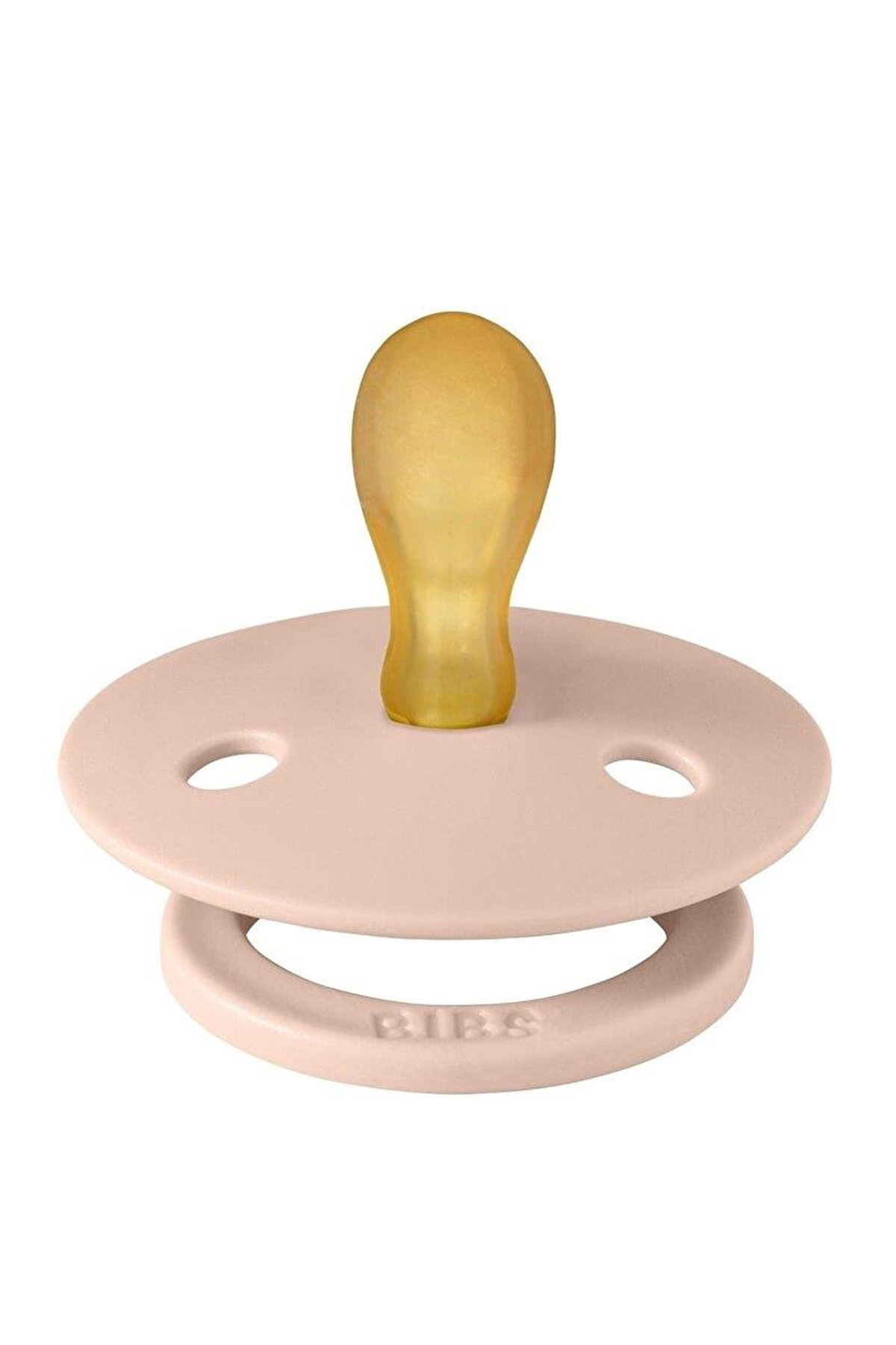 Bibs Colour Simetrik Kauçuk Emzik Blush Pudra 6 Ay+