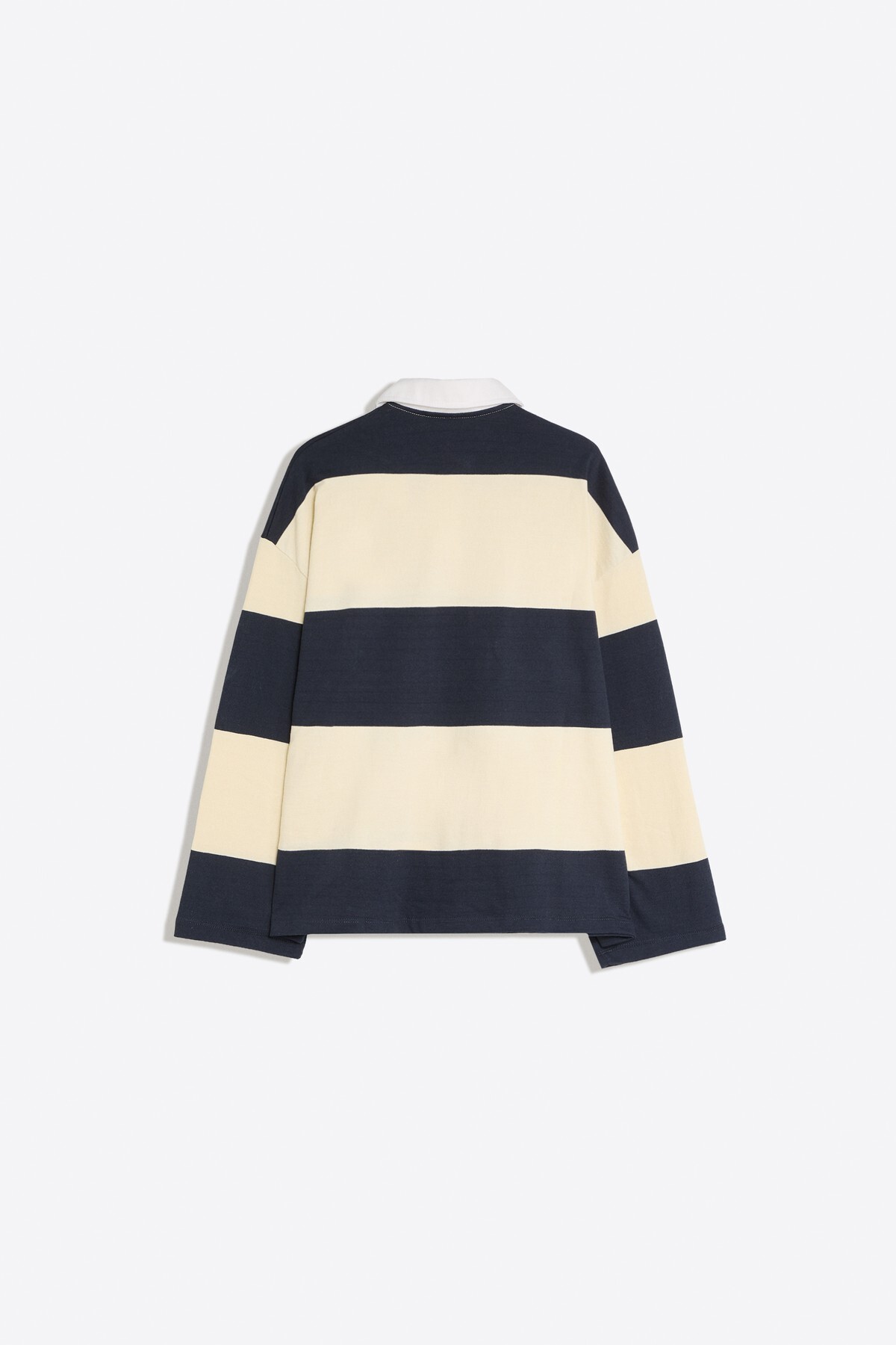 Bershka Uzun kollu çizgili polo görsel 6