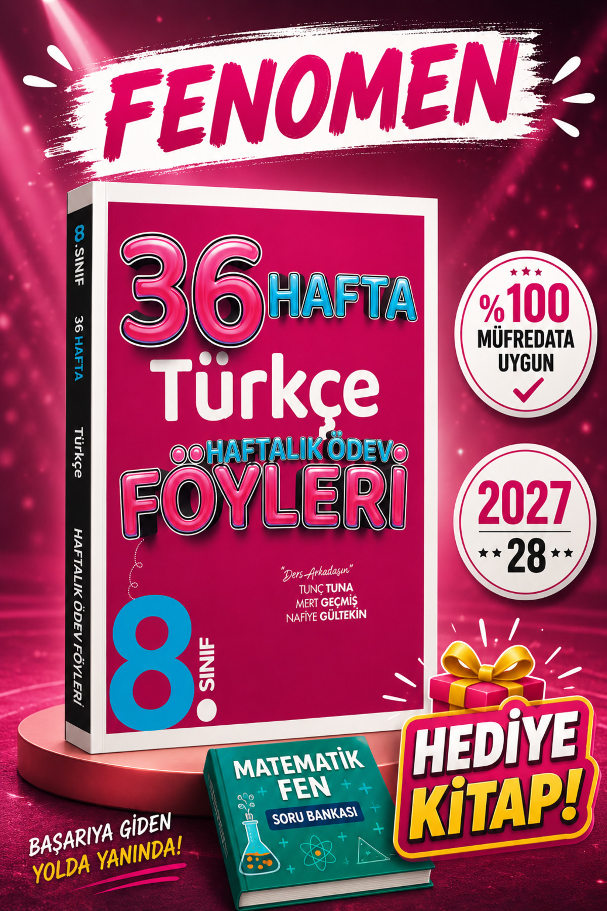 Fenomen Yayıncılık Yargı Ders arkadaşım 8 sınıf Türkçe 36 haftalık