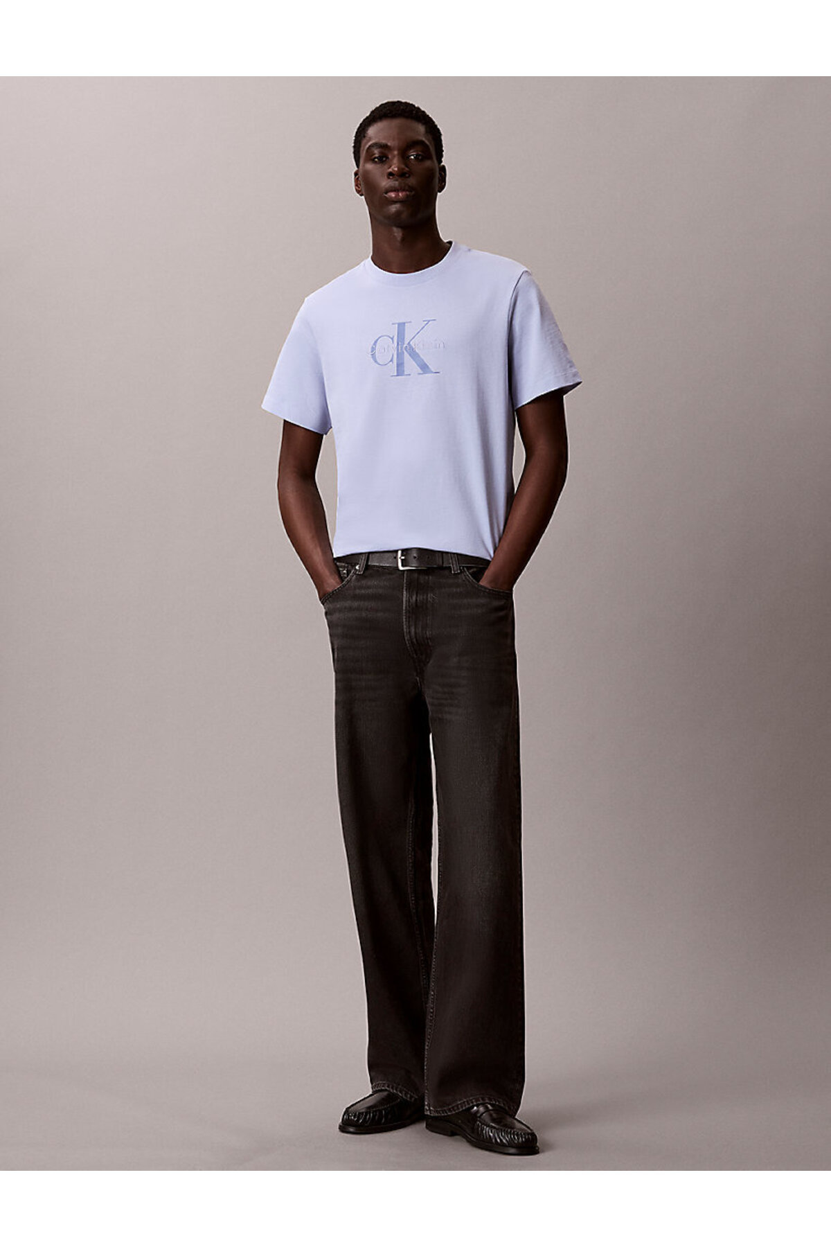 تیشرتمردانهCalvin Kleinآبی