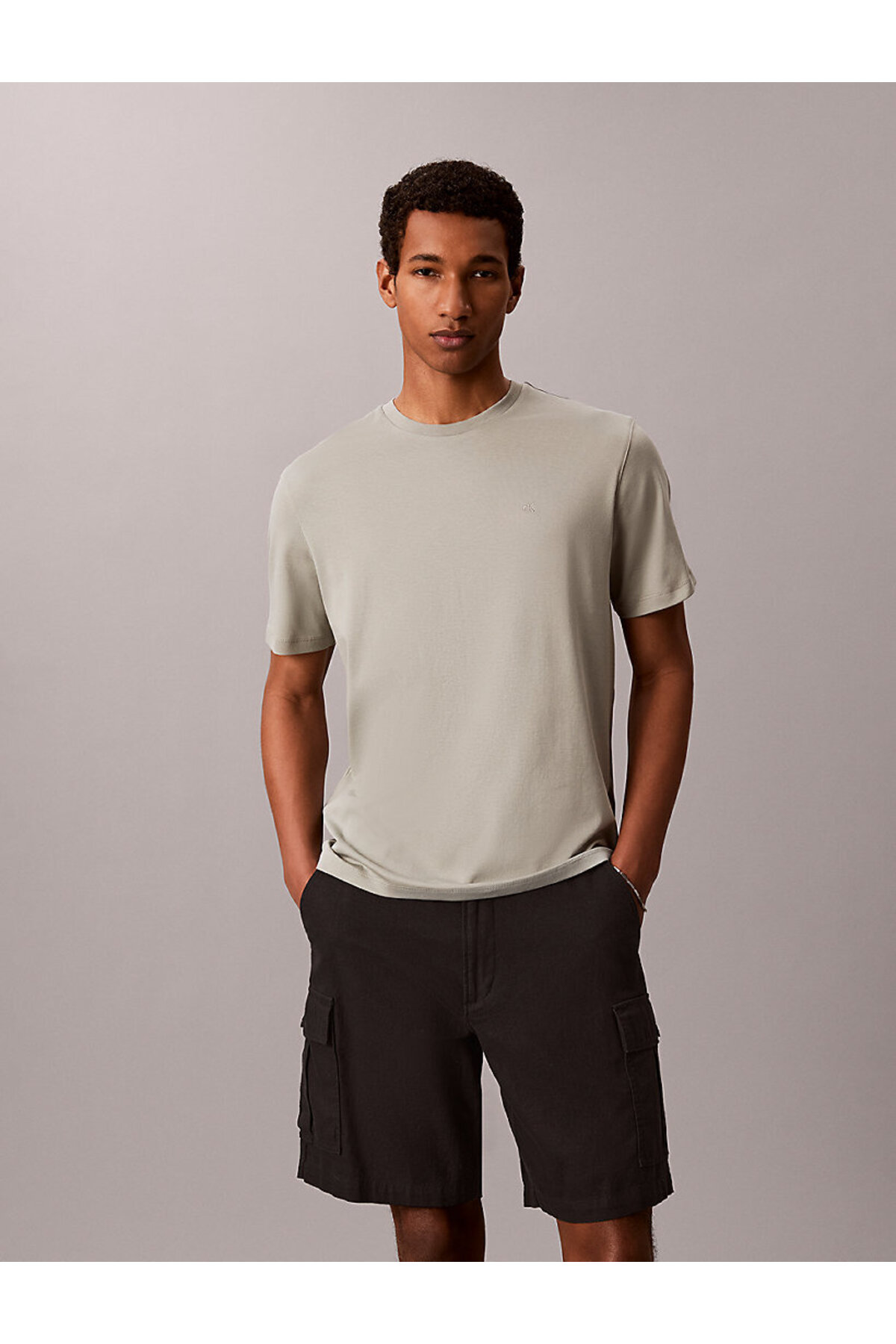 تیشرتمردانهCalvin Kleinخاکستری