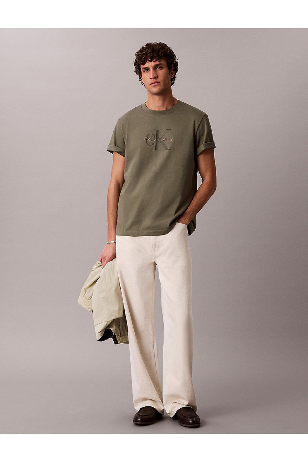 تیشرتمردانهCalvin Kleinسبز