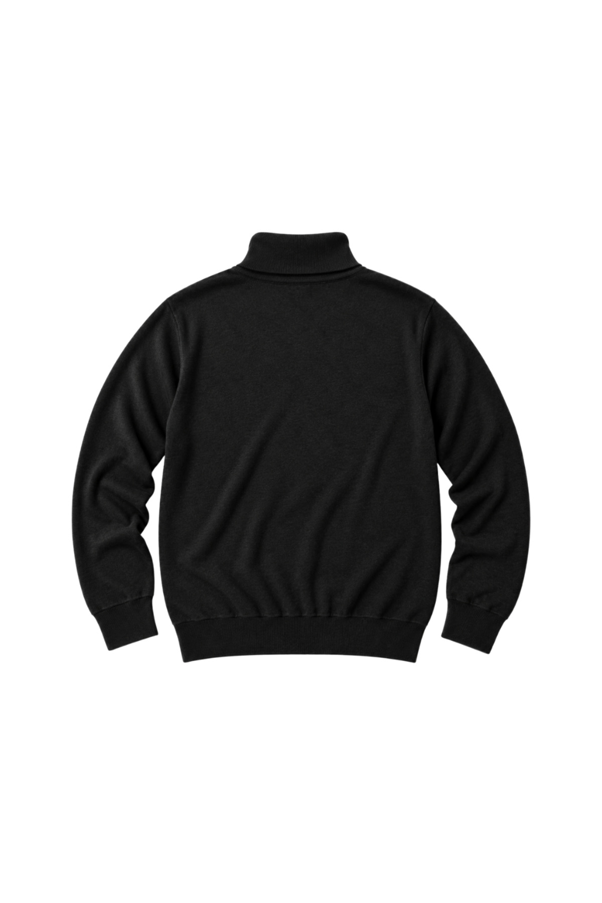 BattalModa Erkek Büyük Beden Antrasit Tam Balıkçı Pamuklu Kazak 3XL-4XL-5XL-6XL görsel 5