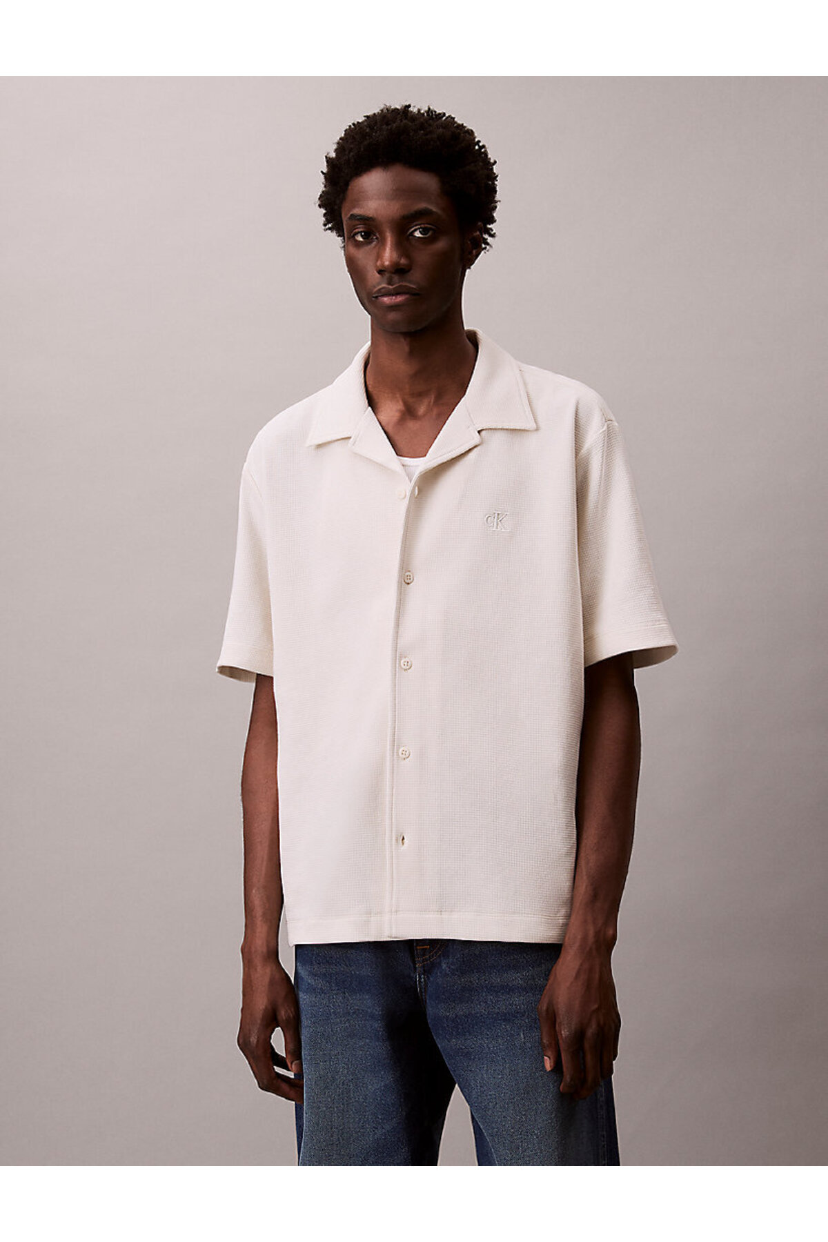 تیشرتمردانهCalvin Kleinسفید