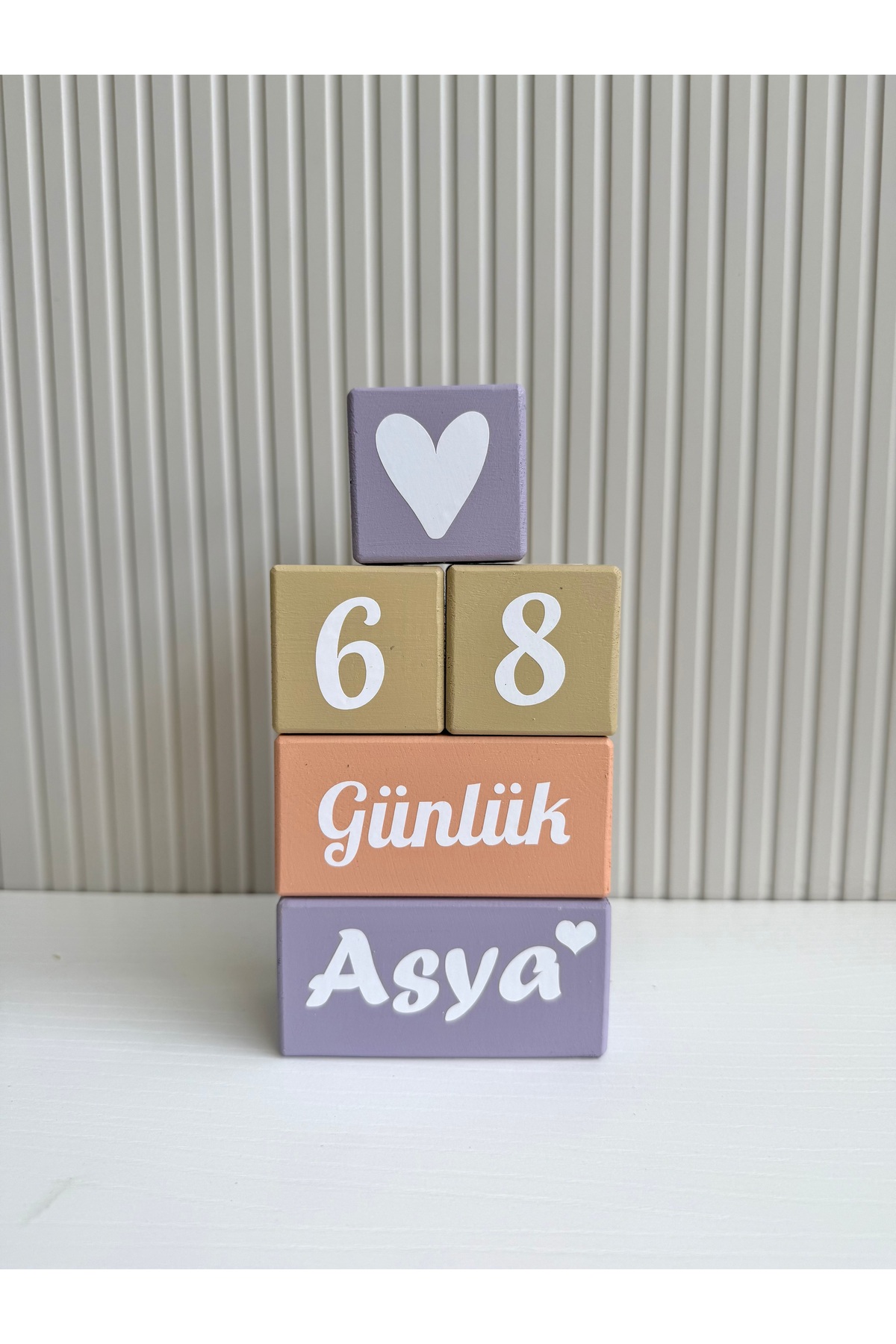 Kişiye Özel Bebek Anı Küpleri ve İsimli Bebek Seti