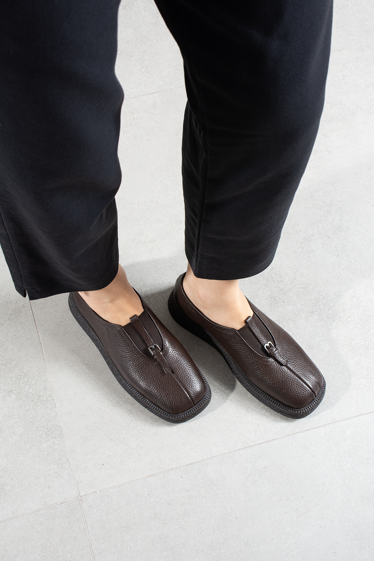 dericia shoes Lorven Kadın Hakiki Deri Günlük Ayakkabı görsel 5