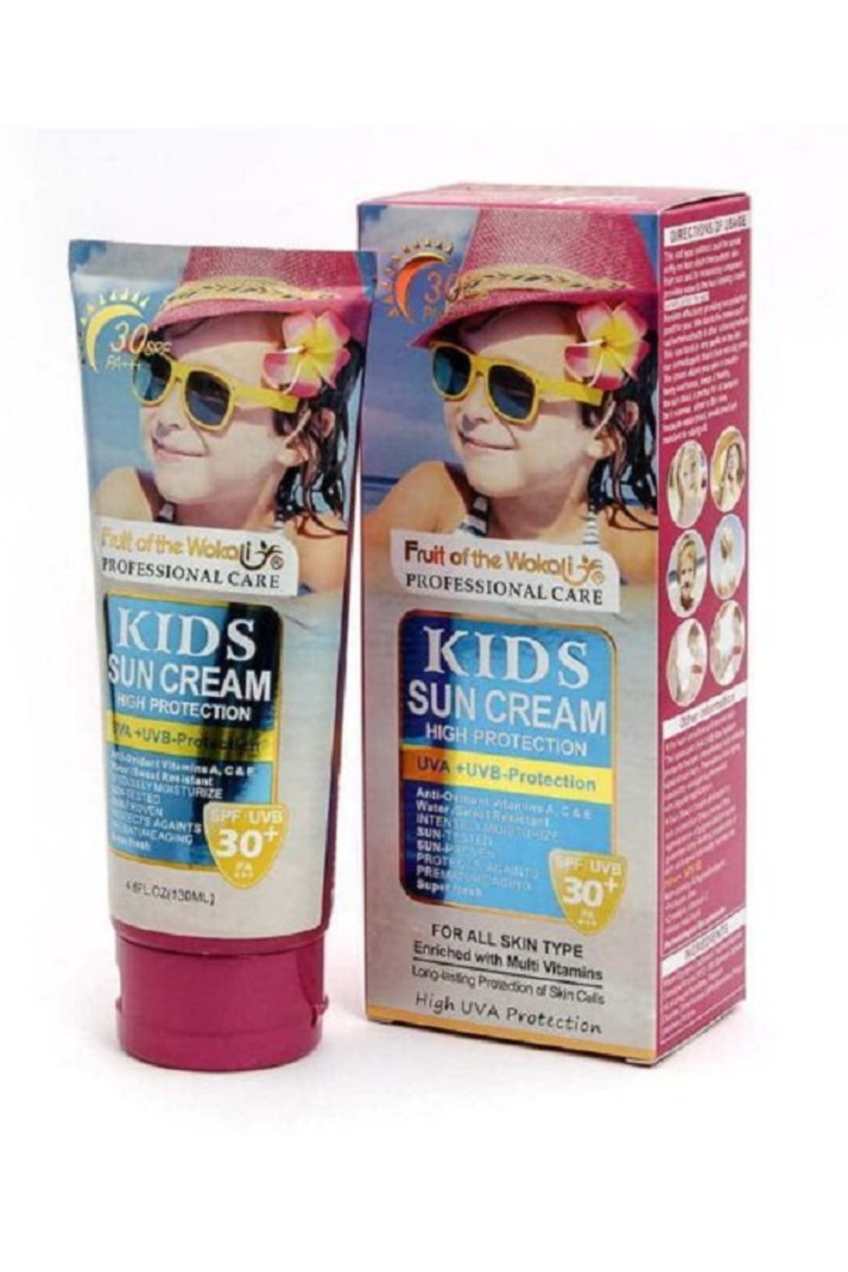 Çocuklar Bebekler İçin Güneş Koruyucu Krem UVA +UVB Işınlarına Karşı Etkili SPF 30+ — 21562151