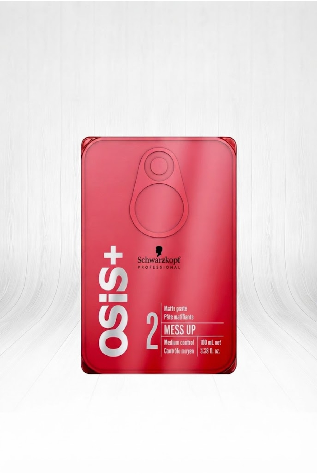 Schwarzkopf Mess Up Mat Gum Saç Şekillendirici Wax 100 ml (Yeni) — OSIS-MESSUP-100