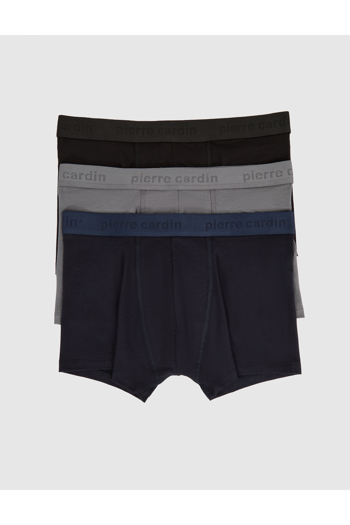 Pierre Cardin Çok Renkli Modal Karışımlı 3'lü İç Giyim Boxer Set 50332531-999 görsel 2