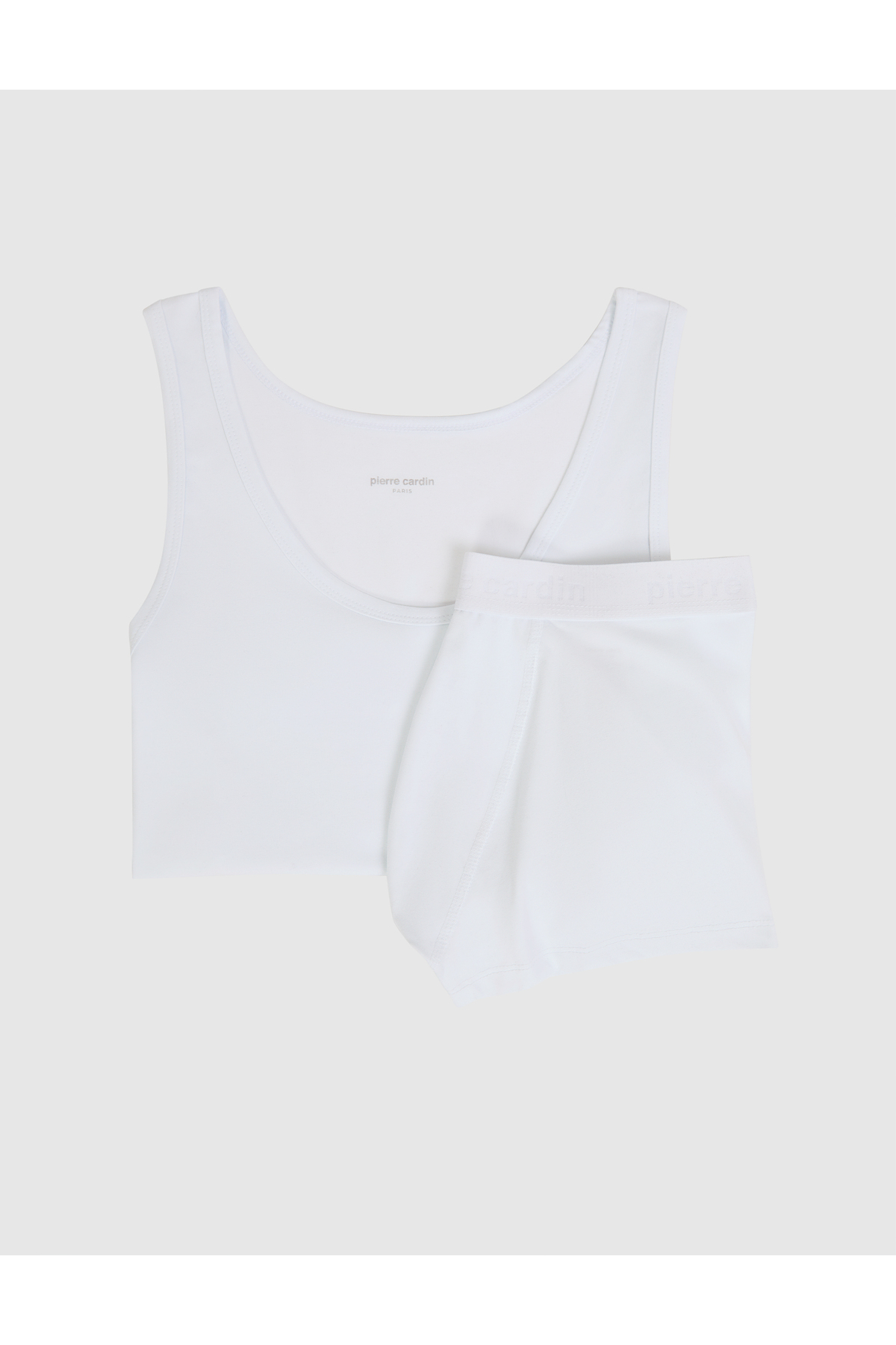 ست لباس زیر سفید 50332548-600 پیر کاردین باکسر Pierre Cardin