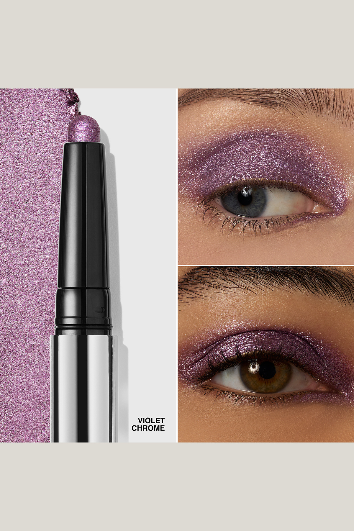 Molten Metal Shadow Stick Işıltılı Kalem Far - Violet Chrome — رنگارنگ 147852 — تصویر 2 از 6