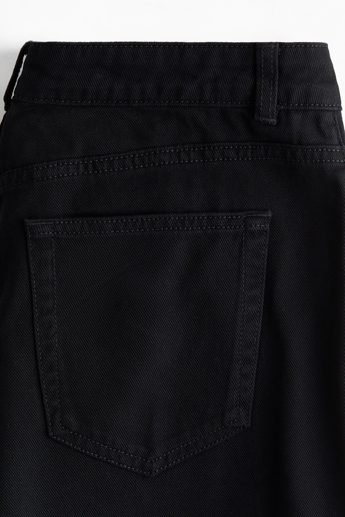 H&M Baggy Pamuklu Gabardin Pantolon görsel 2