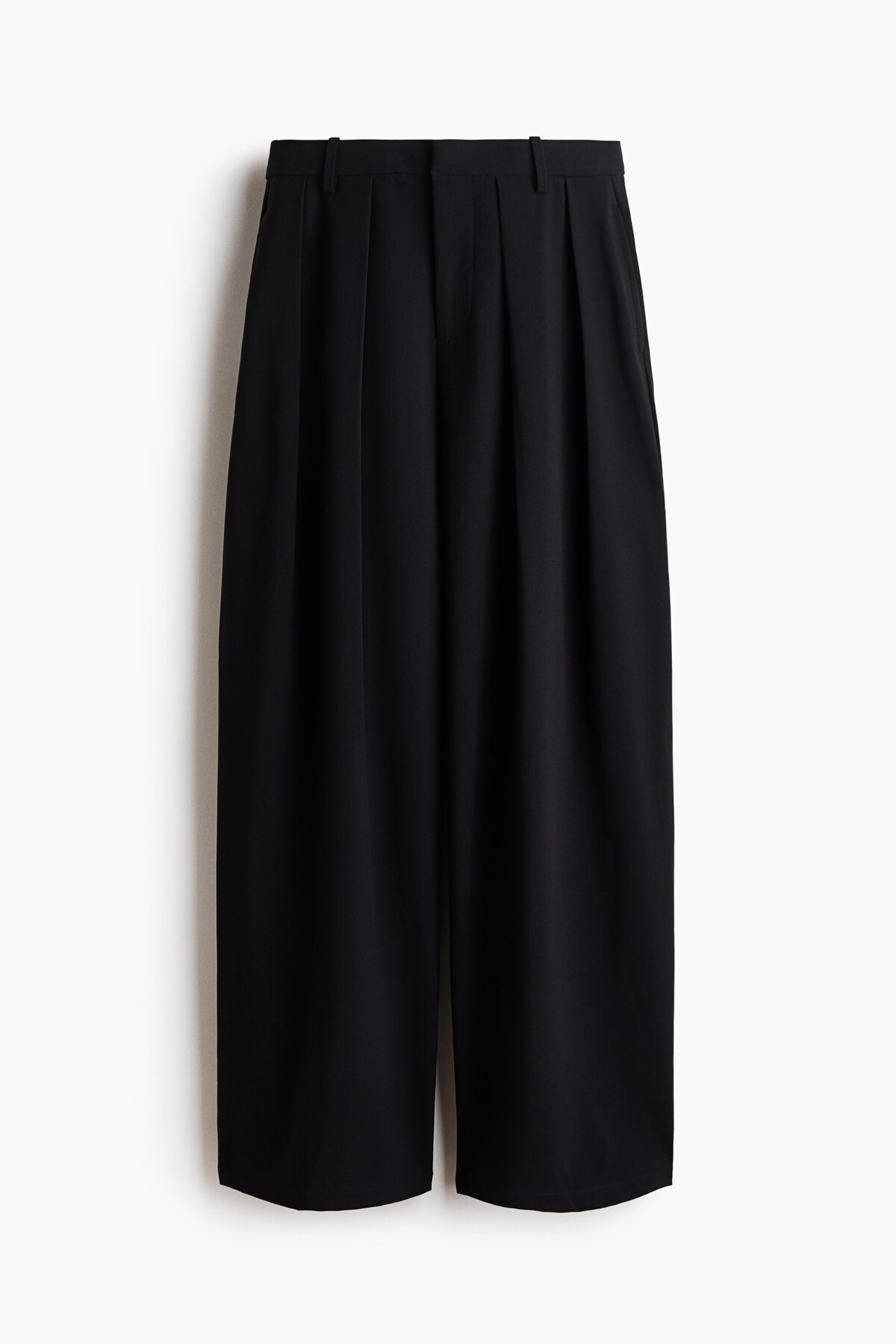 Pileli Baggy Pantolon
