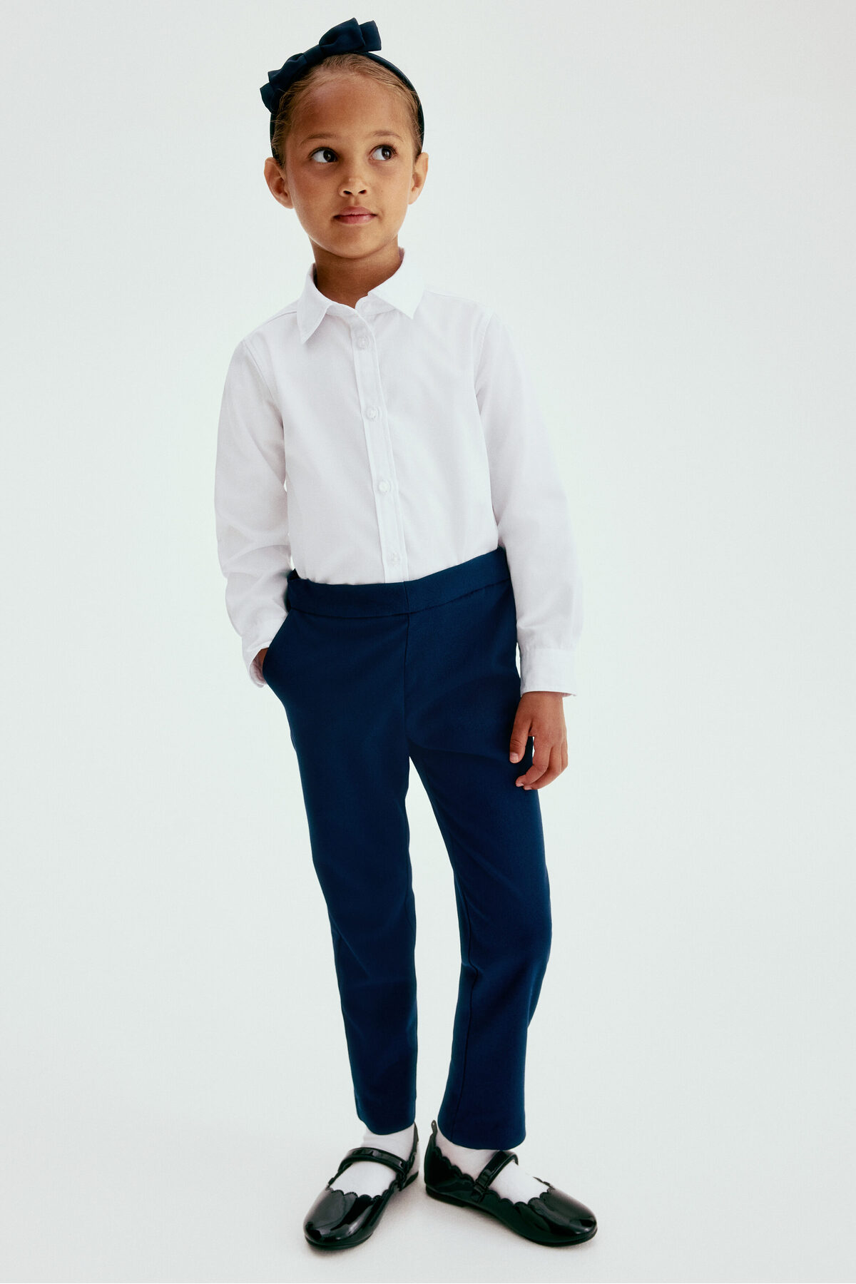 شلوار مدرسه اسلیم فیت اچ اند ام شلوار H&M