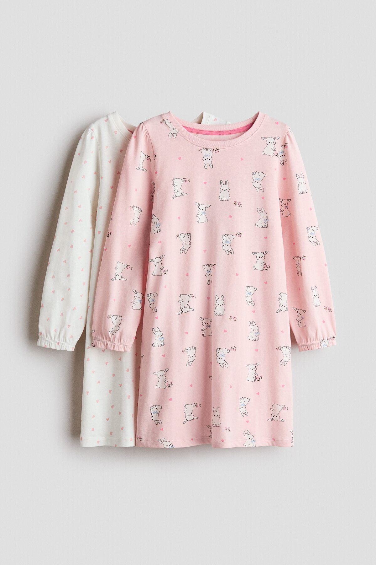 ست لباس خواب طرح‌دار نخی دو تکه اچ اند ام لباس خواب H&M