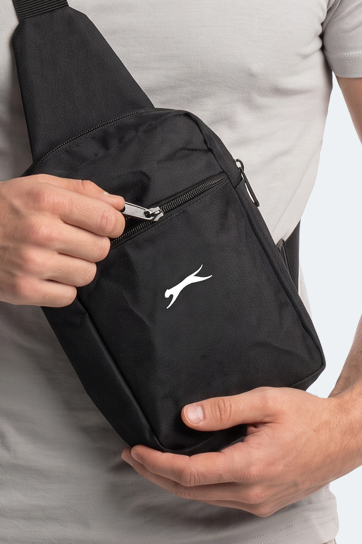 Slazenger GANDER Unisex Siyah Sırt Çantası görsel 5